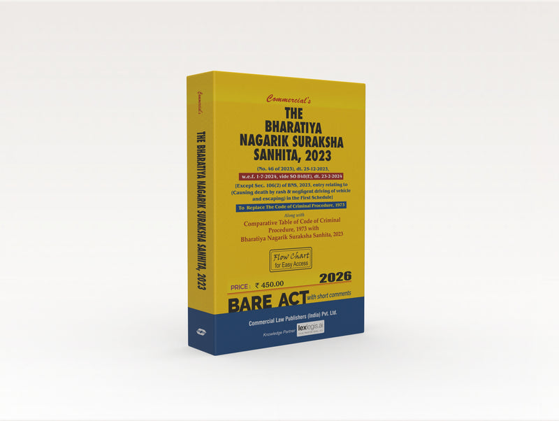 Combo Pack of New Criminal Laws, 2023 (Bharatiya Nyaya Sanhita, Bharatiya Nagarik Suraksha Sanhita & Bharatiya Sakshya Adhiniyam)