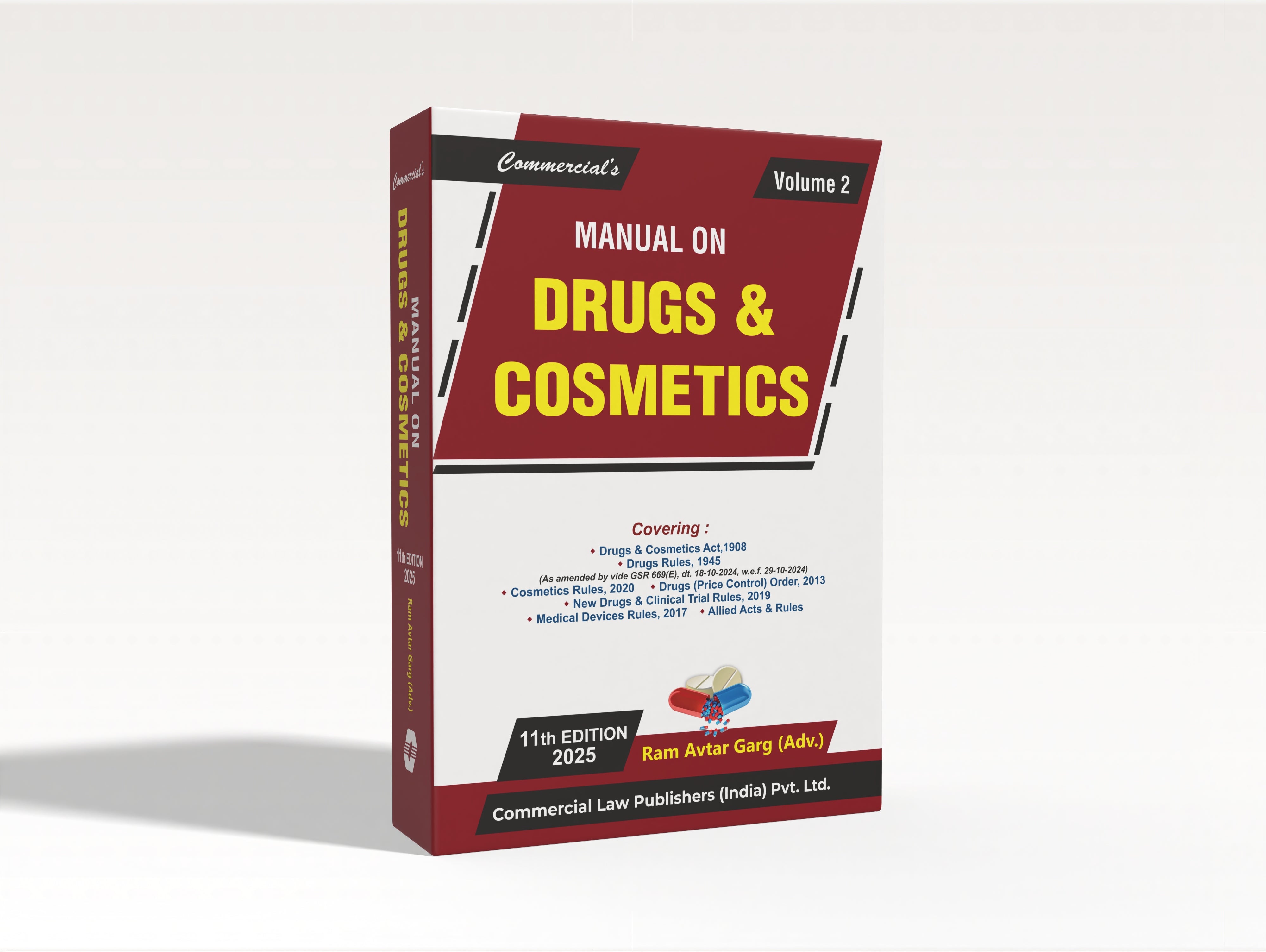 Manual on Drugs and Cosmetics