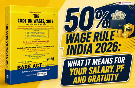 50% Wage Rule India 2026: What It Means for Your Salary, PF and Gratuity
