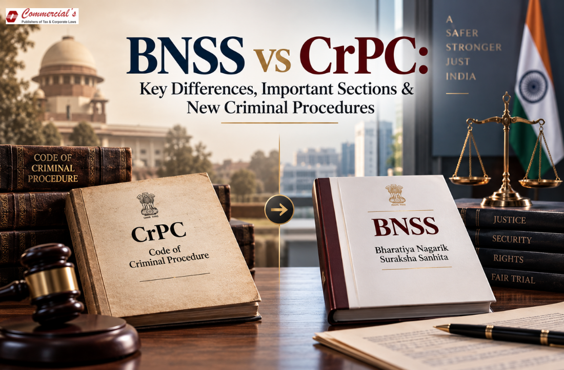 BNSS vs CrPC: What Changed When India Replaced Its Criminal Procedure Code