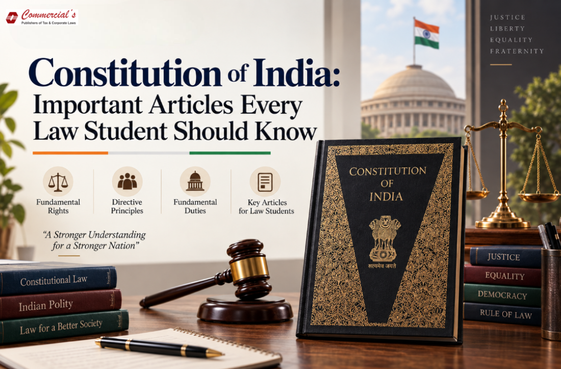 Constitution of India: Important Articles Every Law Student Should Know