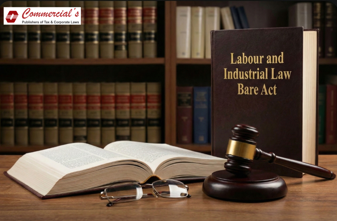labour and industrial law bare act books