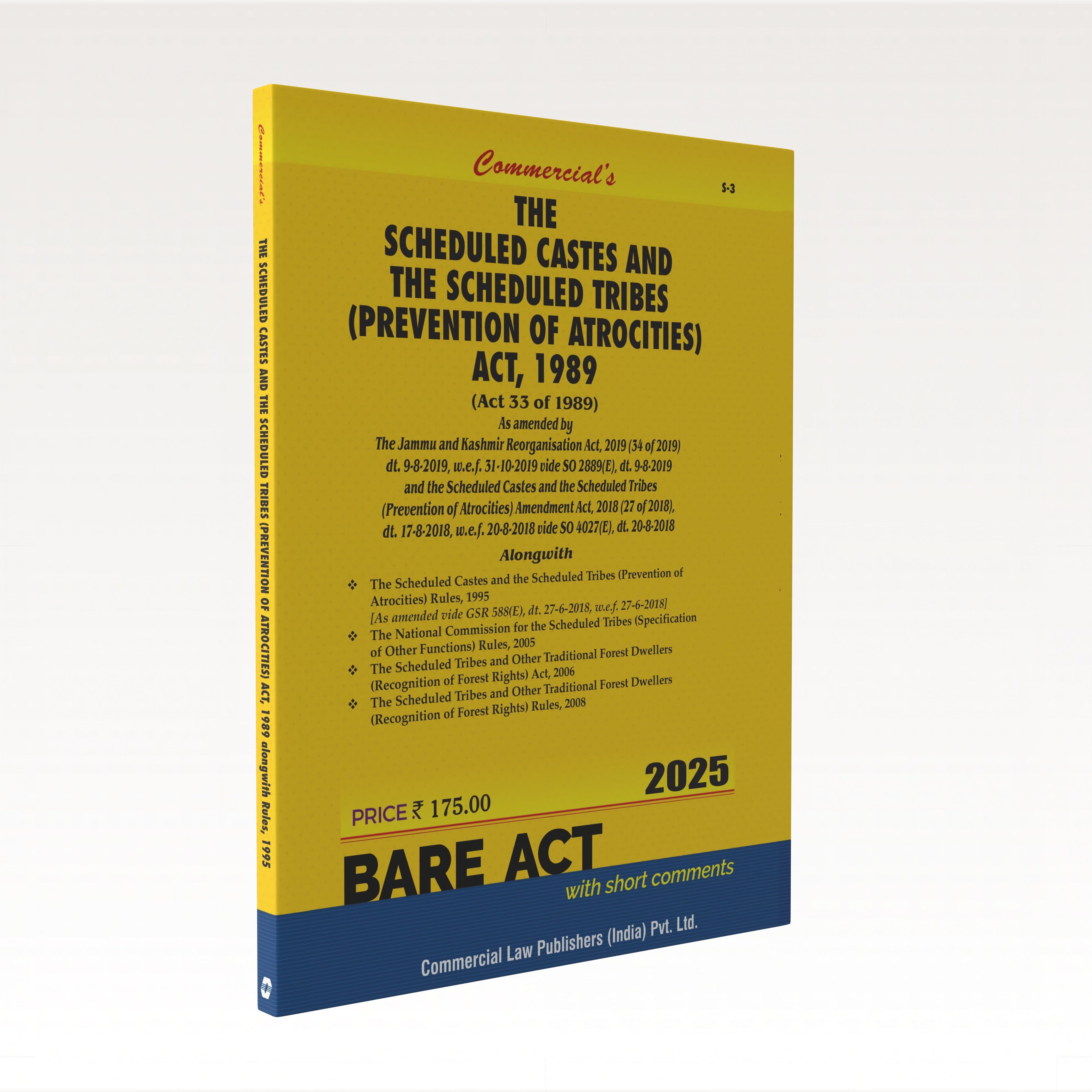 Scheduled Castes and Scheduled Tribes (Prevention of Atrocities) Act, 1989