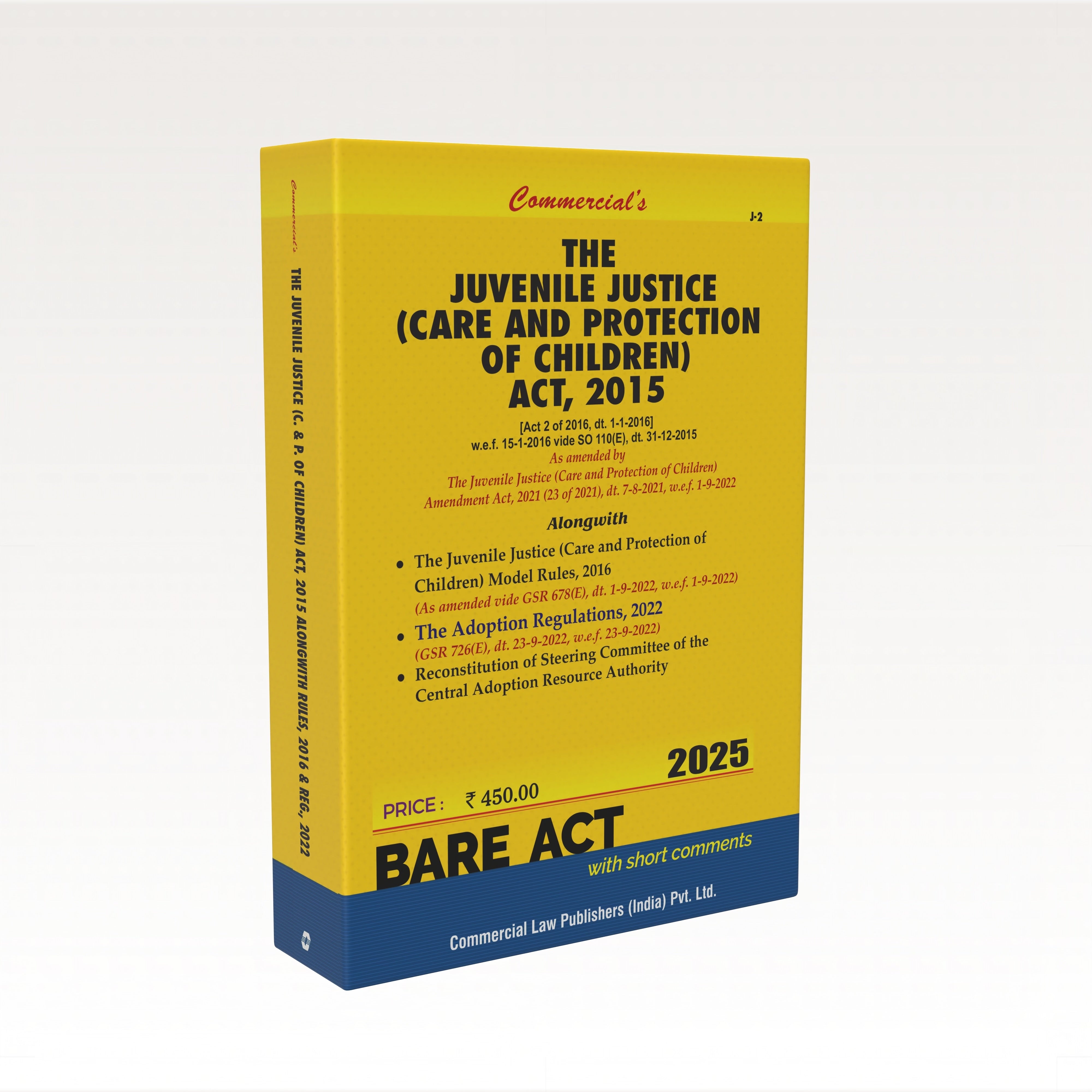 Juvenile Justice (Care And Protection Of Children) Act, 2015