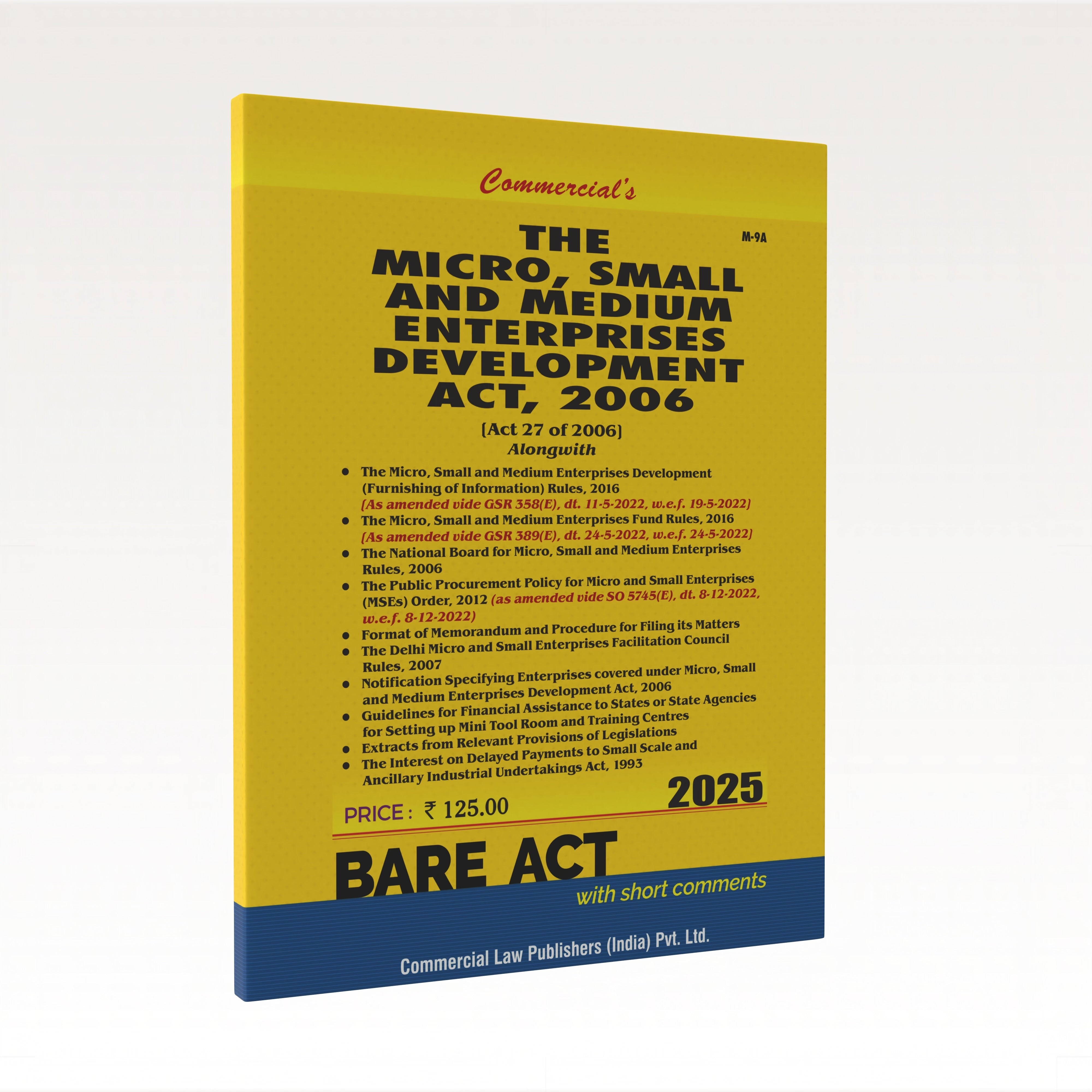 The Micro, Small and Medium Enterprises Development Act, 2006