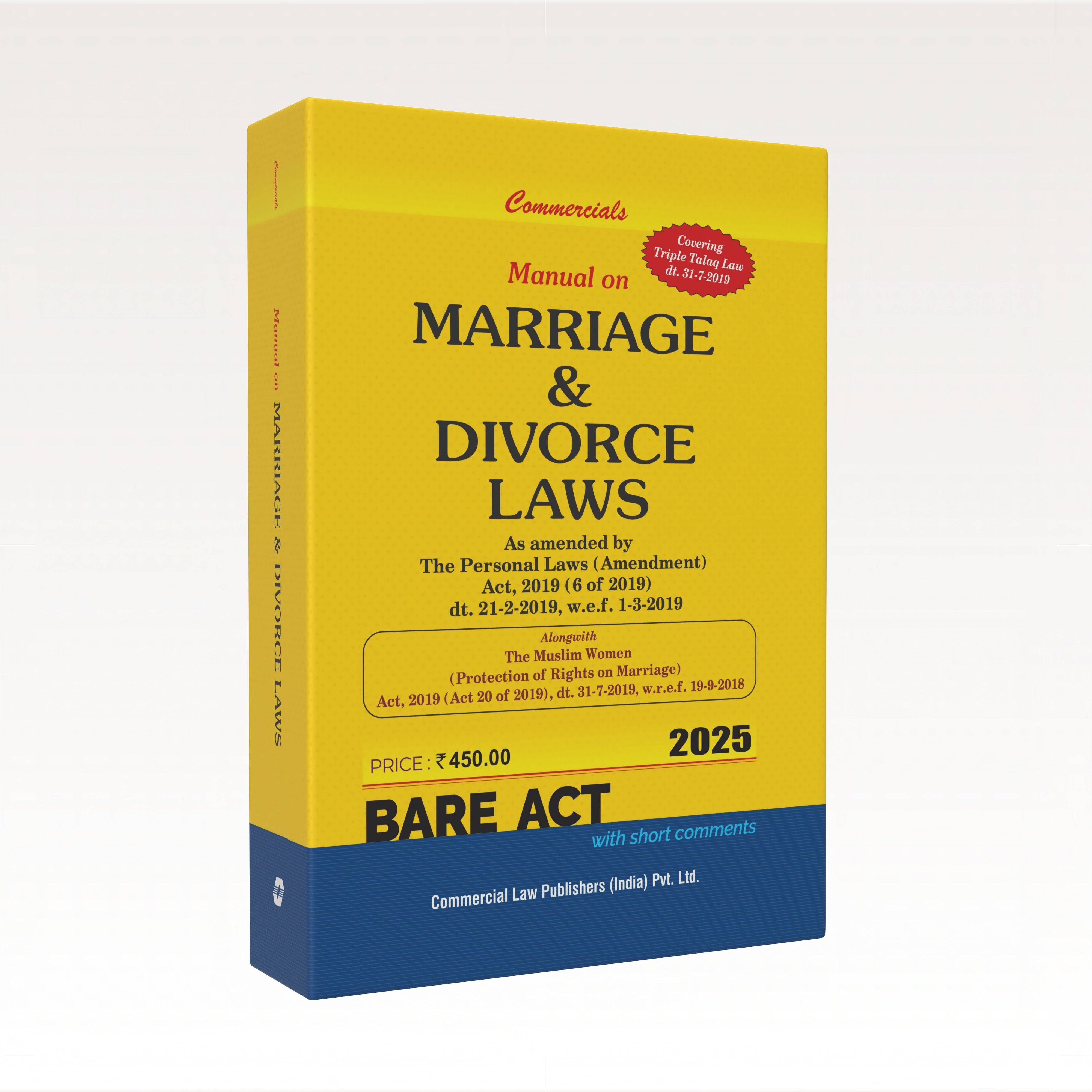 Manual on Marriage & Divorce Laws