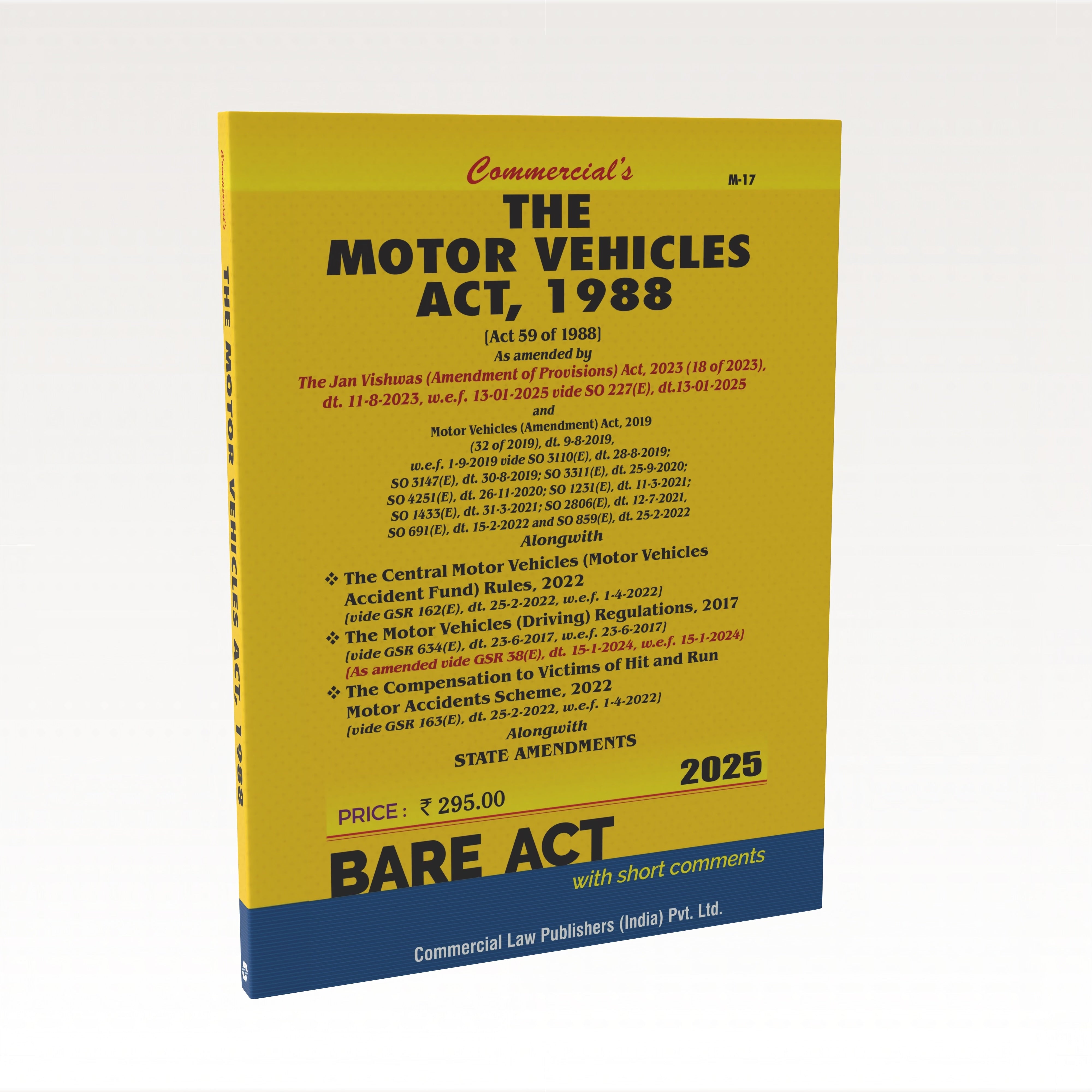 The Motor Vehicles Act, 1988