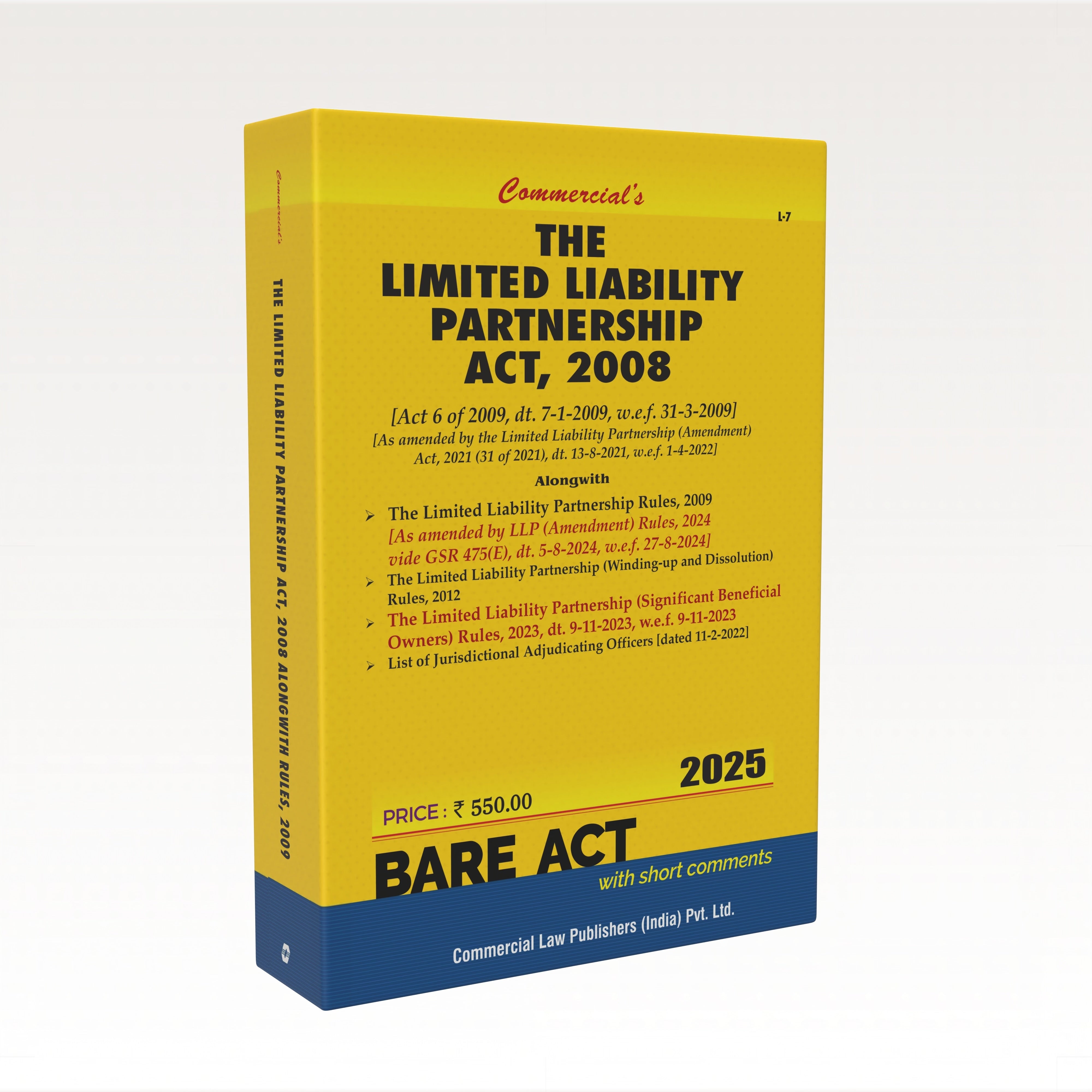 Limited Liability Partnership Act, 2008