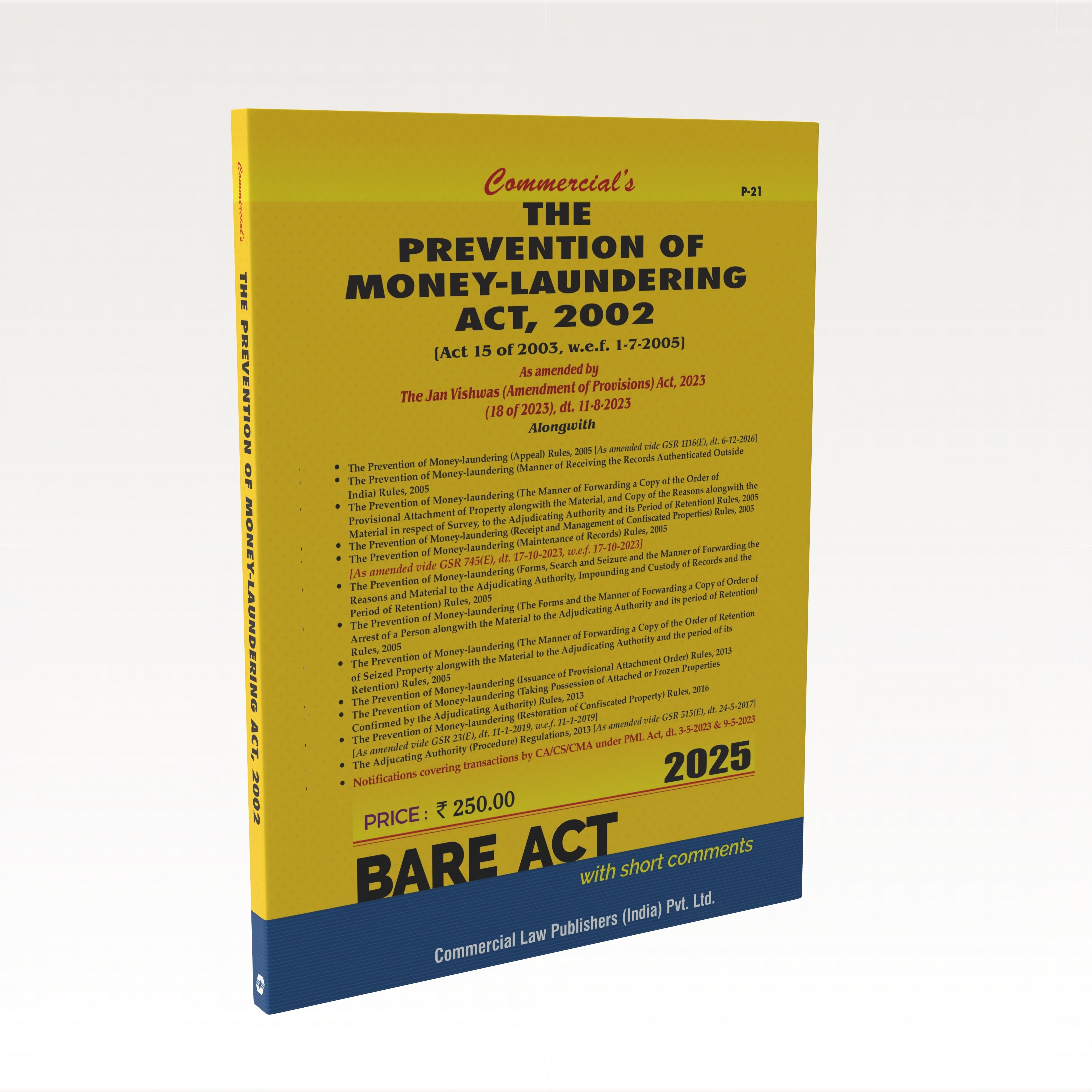 Prevention of Money Laundering Act, 2002