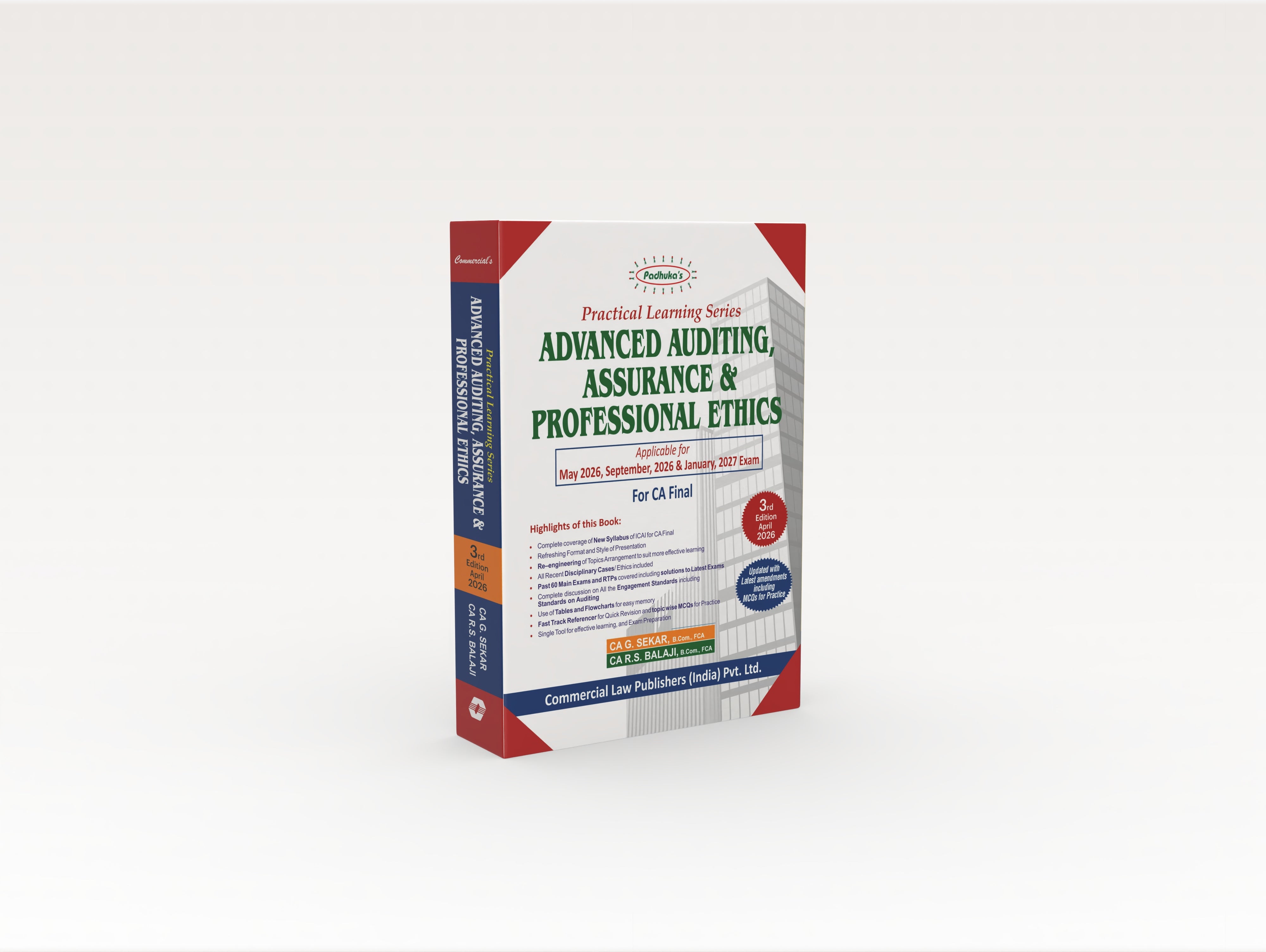 Practical Learning Series — Advanced Auditing, Assurance and Professional Ethics (CA FINAL) (E-Book)