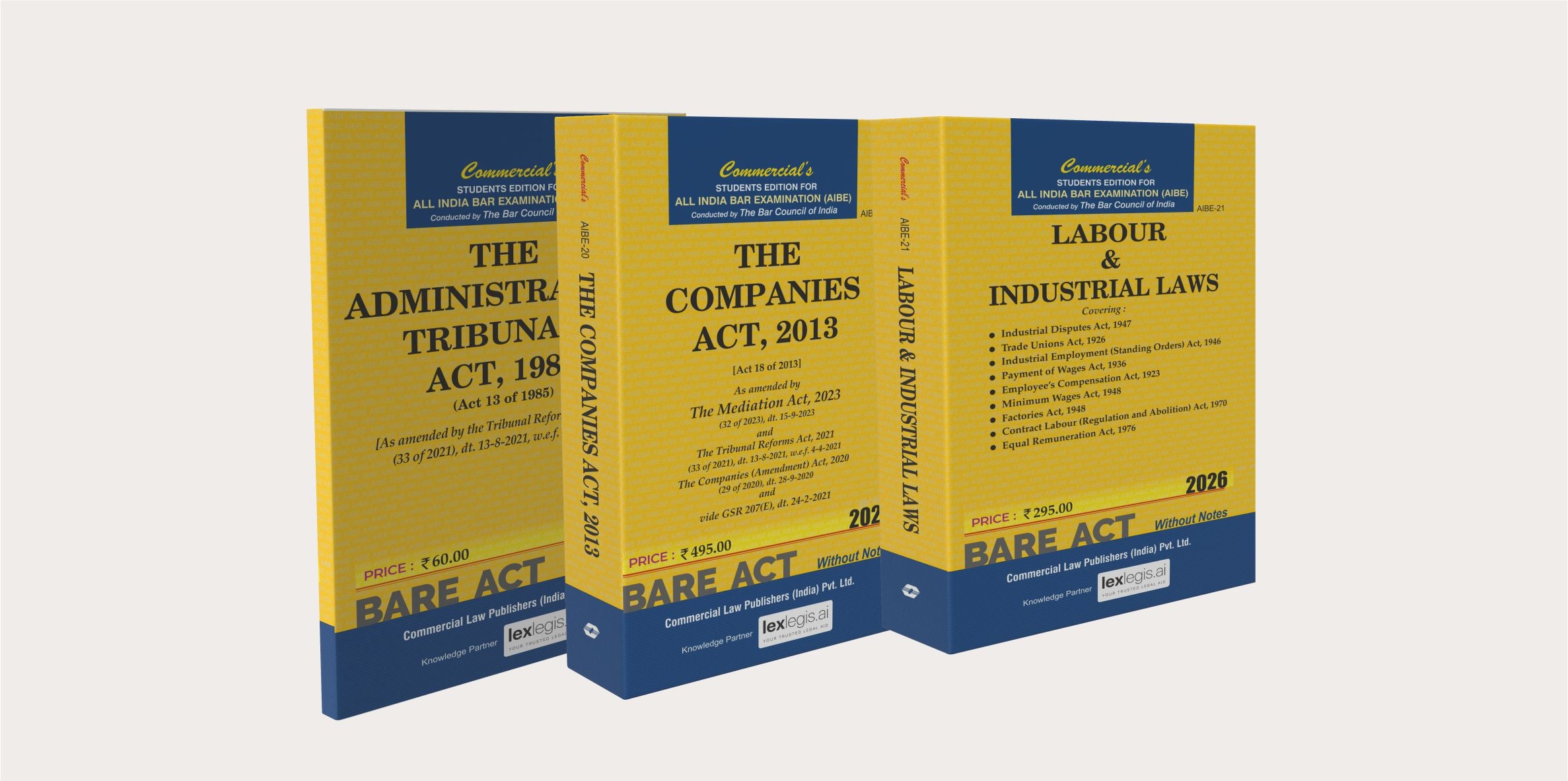 AIBE Set of 3 Books