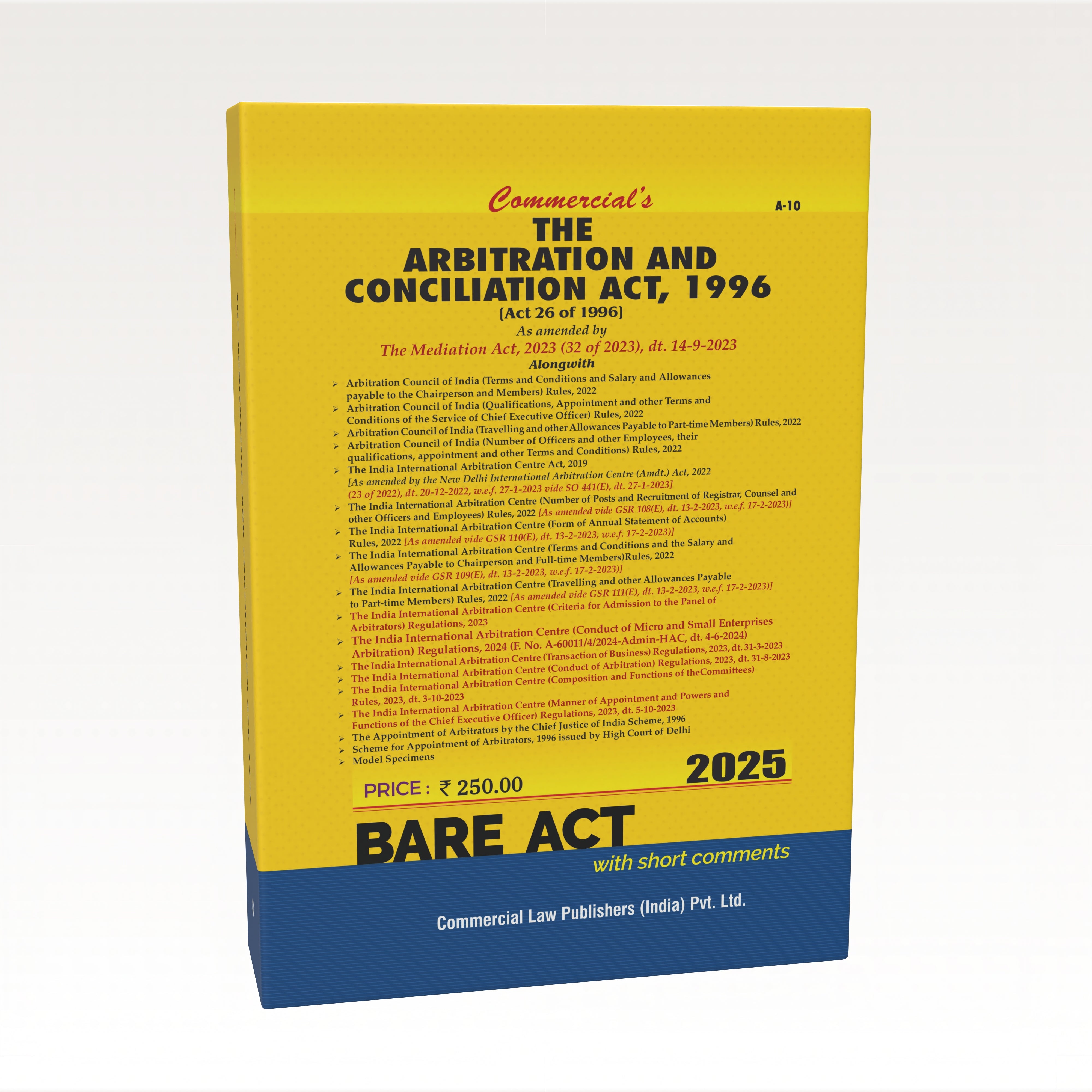 Arbitration and Conciliation Act, 1996