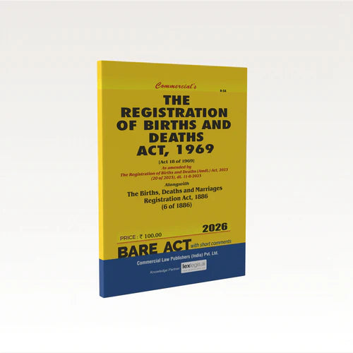 The Registration of Births & Deaths Act, 1969 (E-Book)