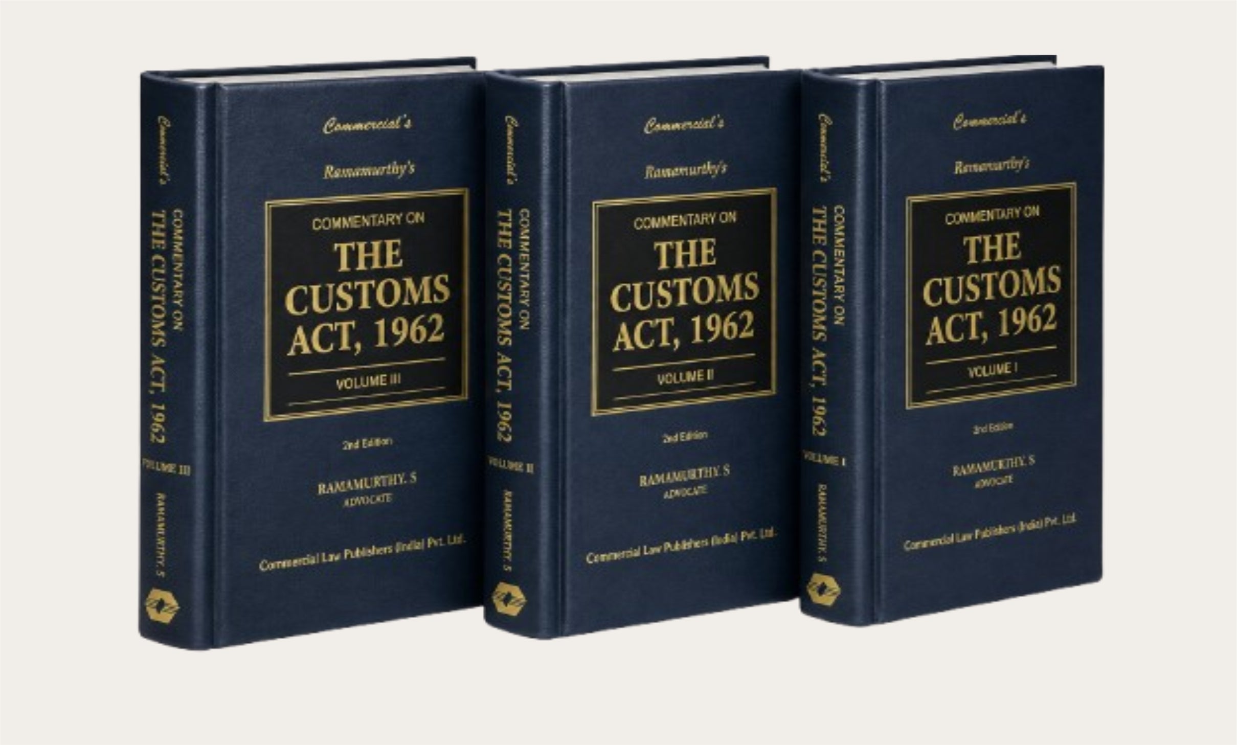 Commentary on The Customs Act, 1962 (Set of 3 Vols)