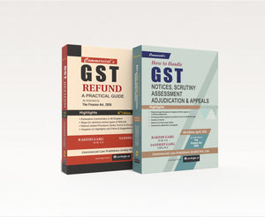 Combo: GST Refund & How to Handle GST Notices Scrutiny, Assessment Adjudication & Appeals