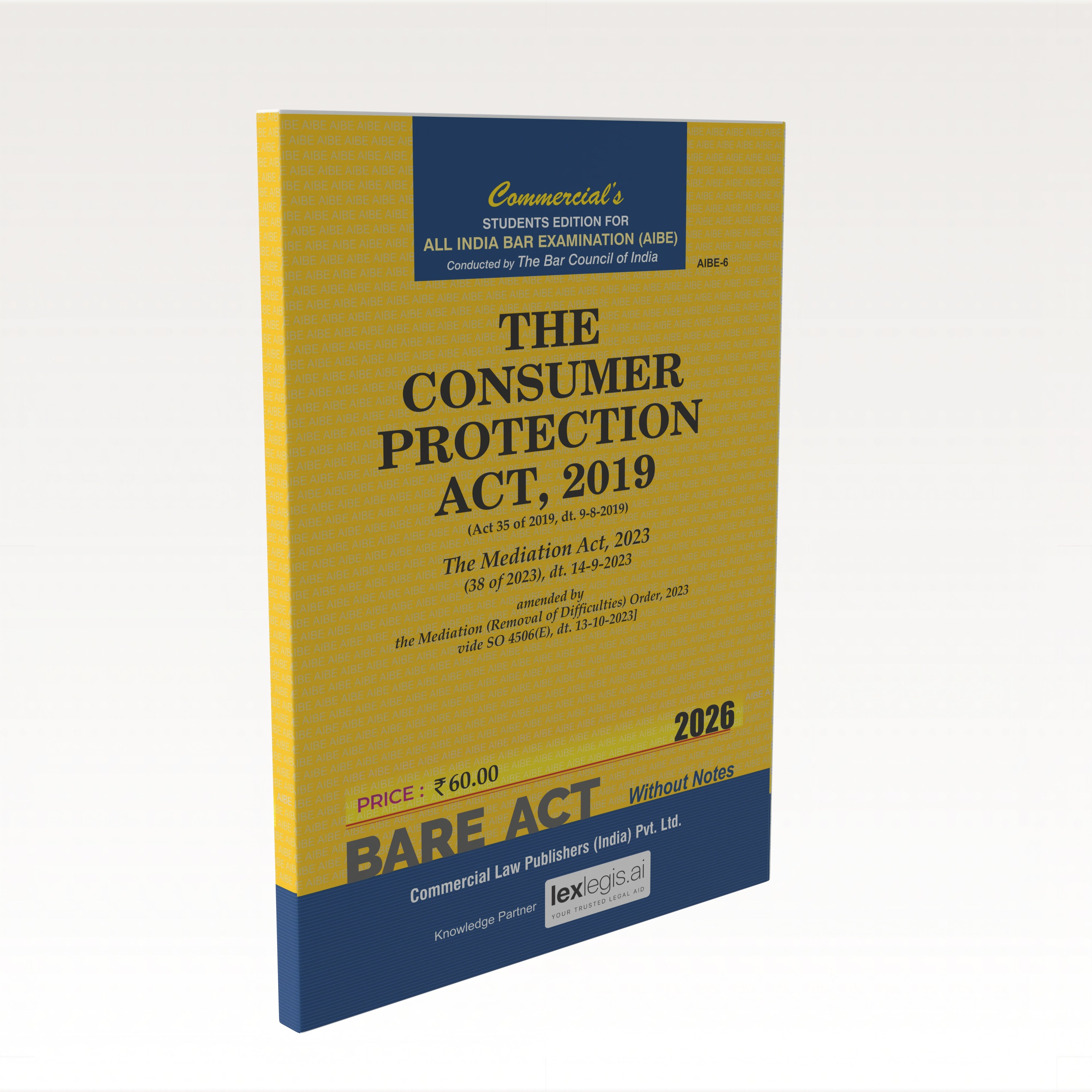 Consumer Protection Act, 2019 (AIBE)