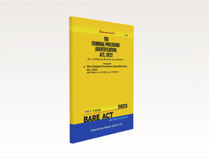 Criminal Procedure Identification Act, 2022 with Rules