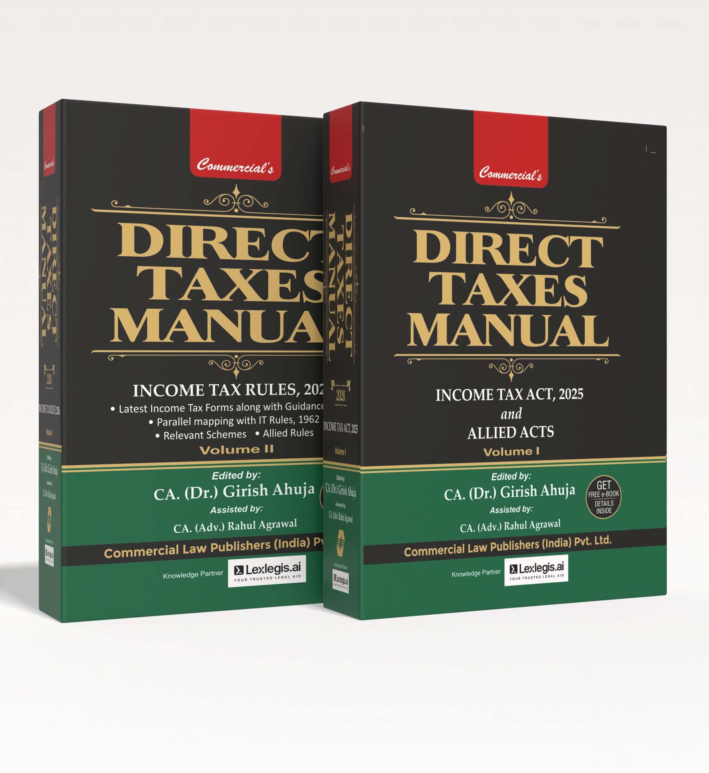 Direct Taxes Manual (2 Vol Set) – Commercial Law Publishers