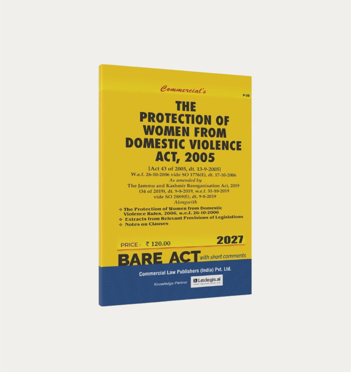 The Protection of Women from Domestic Violence Act, 2005 (2027 Edition) (E-Book)
