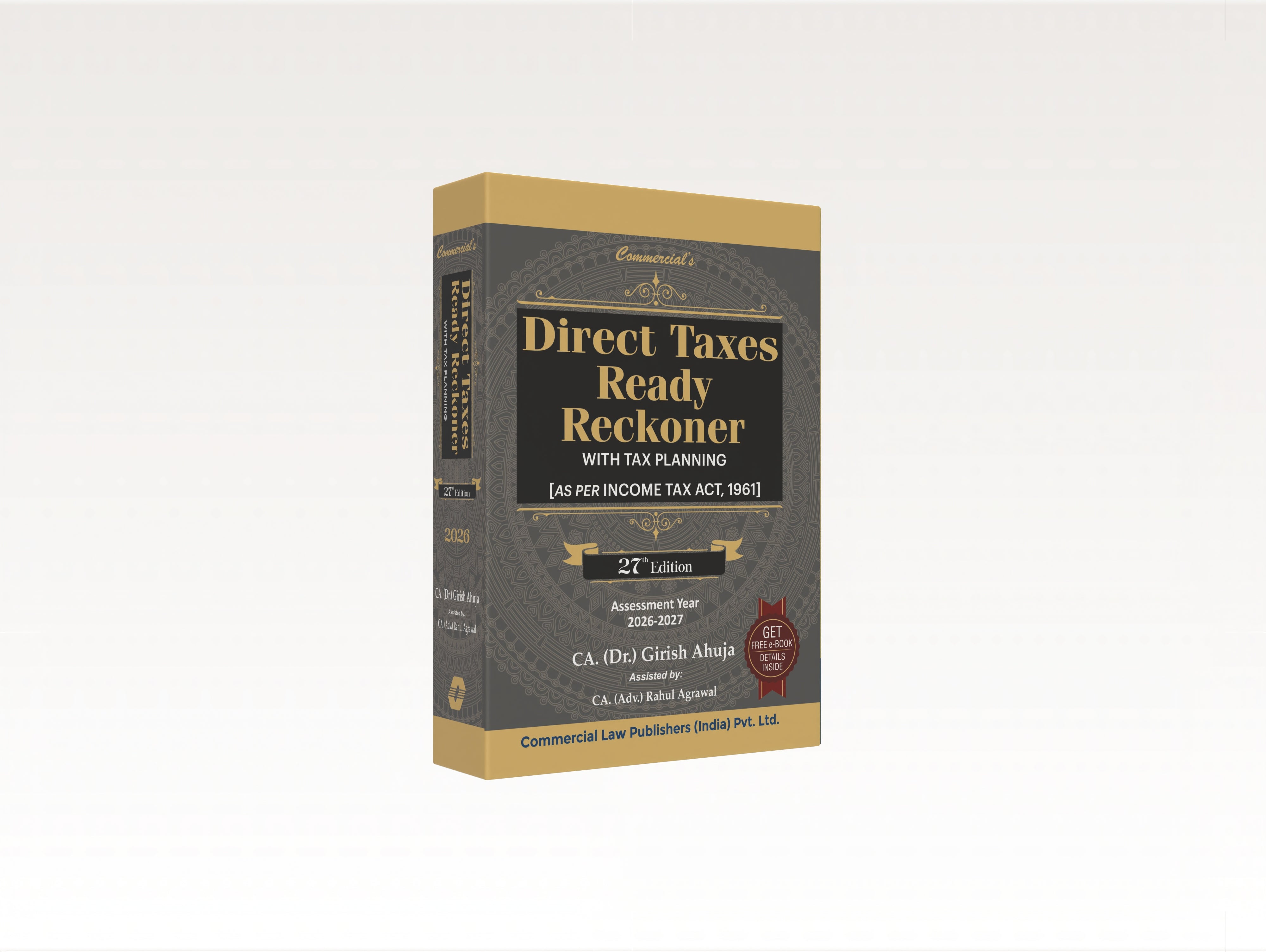 Income Tax Complete Reference Set: Direct Tax Ready Reckoner, Income Tax Act & Income Tax Rules (2026)