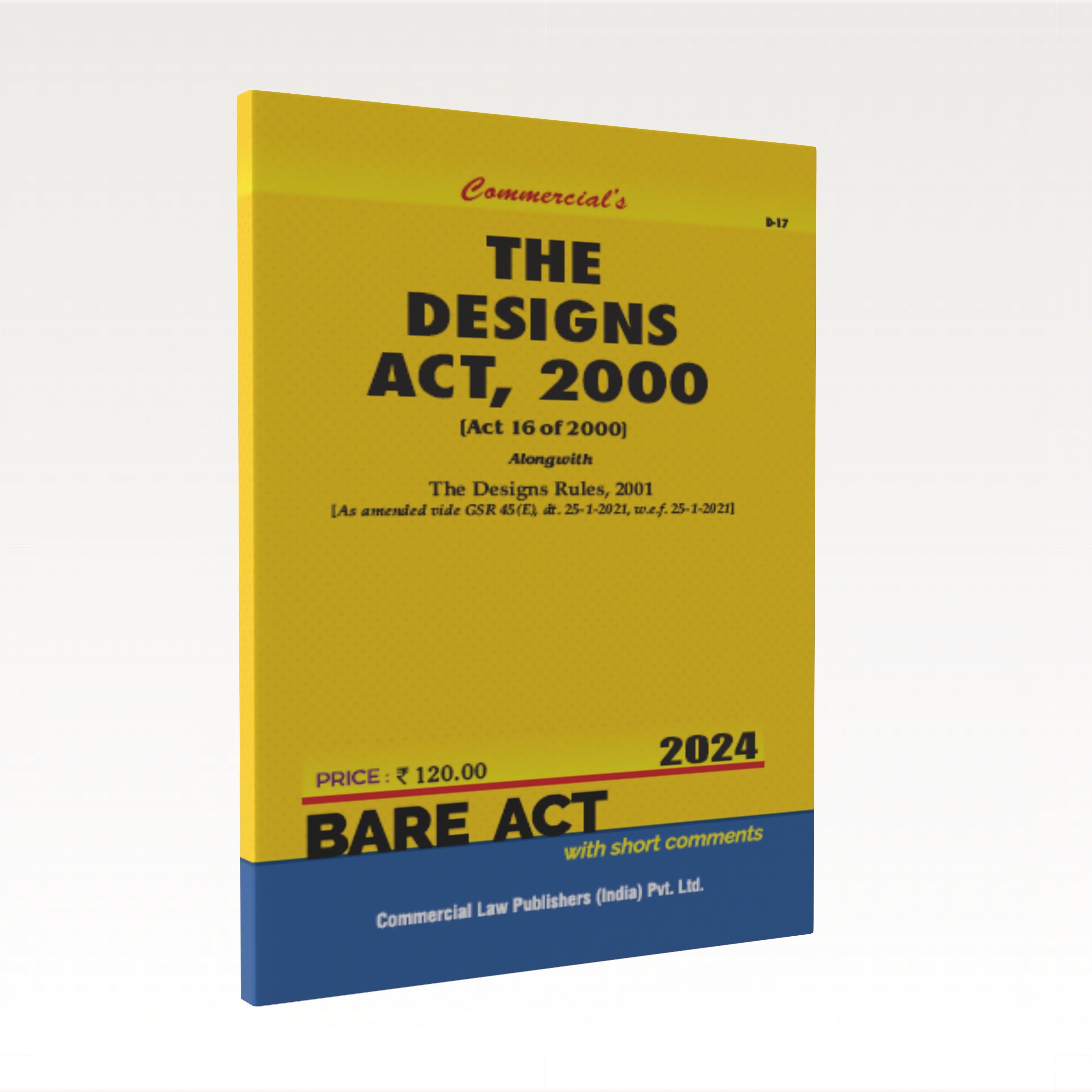 Designs Act, 2000 with Rules, 2001