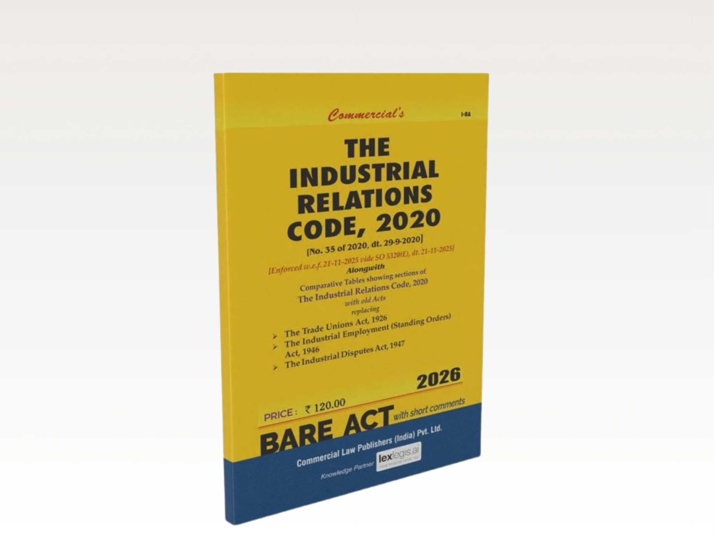 The Industrial Relations Code, 2020
