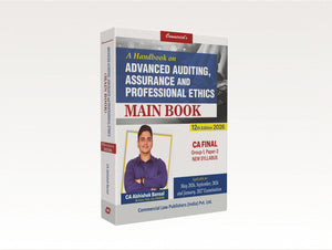 Advanced Auditing, Assurance & Professional Ethics – Main & Question Book (CA Final, 2025 Edition)