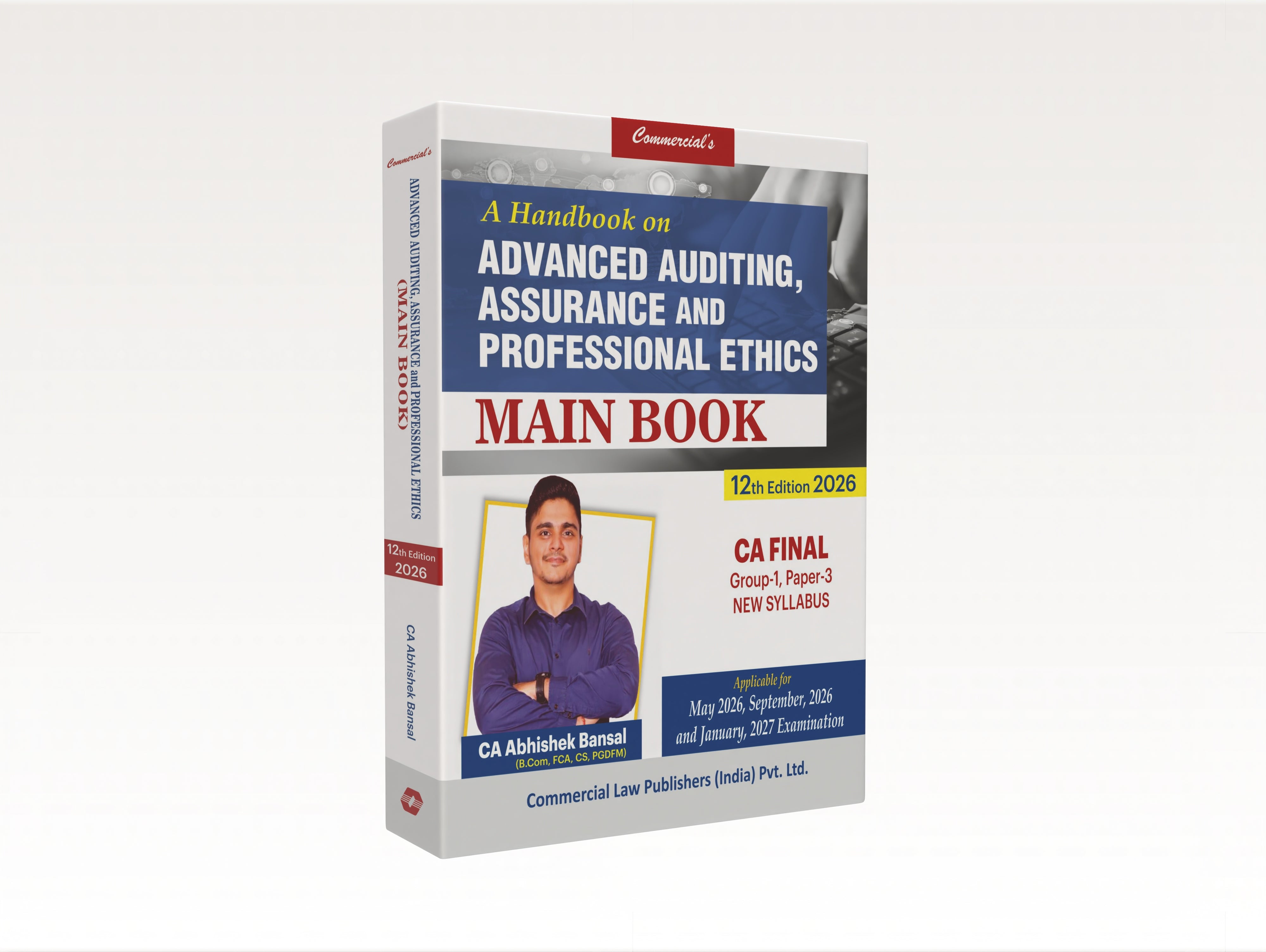 Advanced Auditing, Assurance & Professional Ethics – Main & Question Book (CA Final, 2025 Edition)