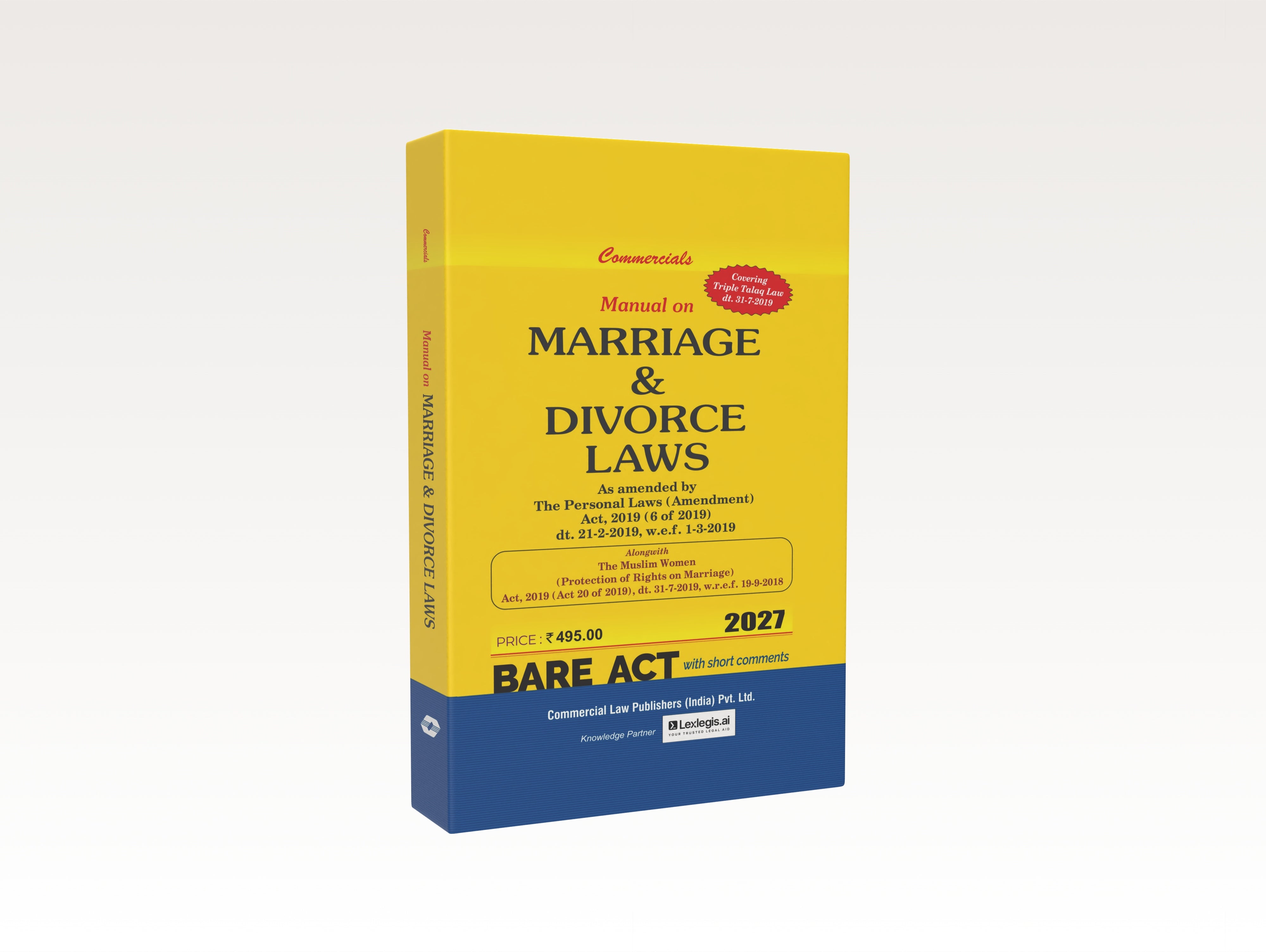 Manual on Marriage & Divorce Laws