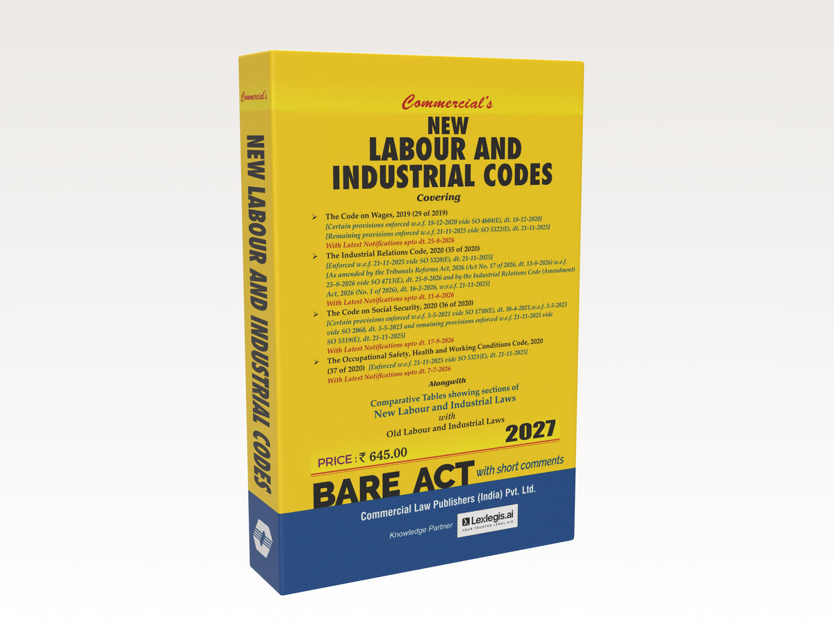 New Labour & Industrial Codes with Notifications (2027 Edition) (E-Book)