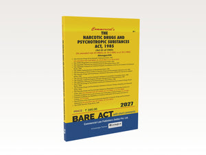 The Narcotic Drugs & Psychotropic Substances Act, 1985 (2027 Edition) (E-Book)