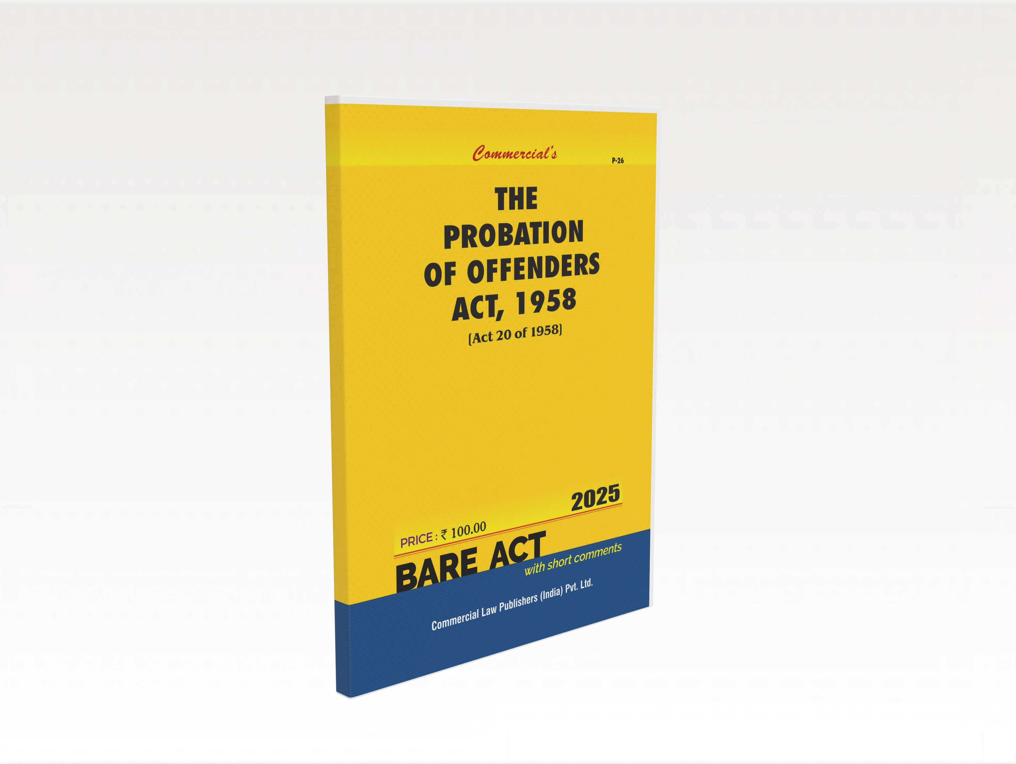 The Probation of Offenders Act, 1958