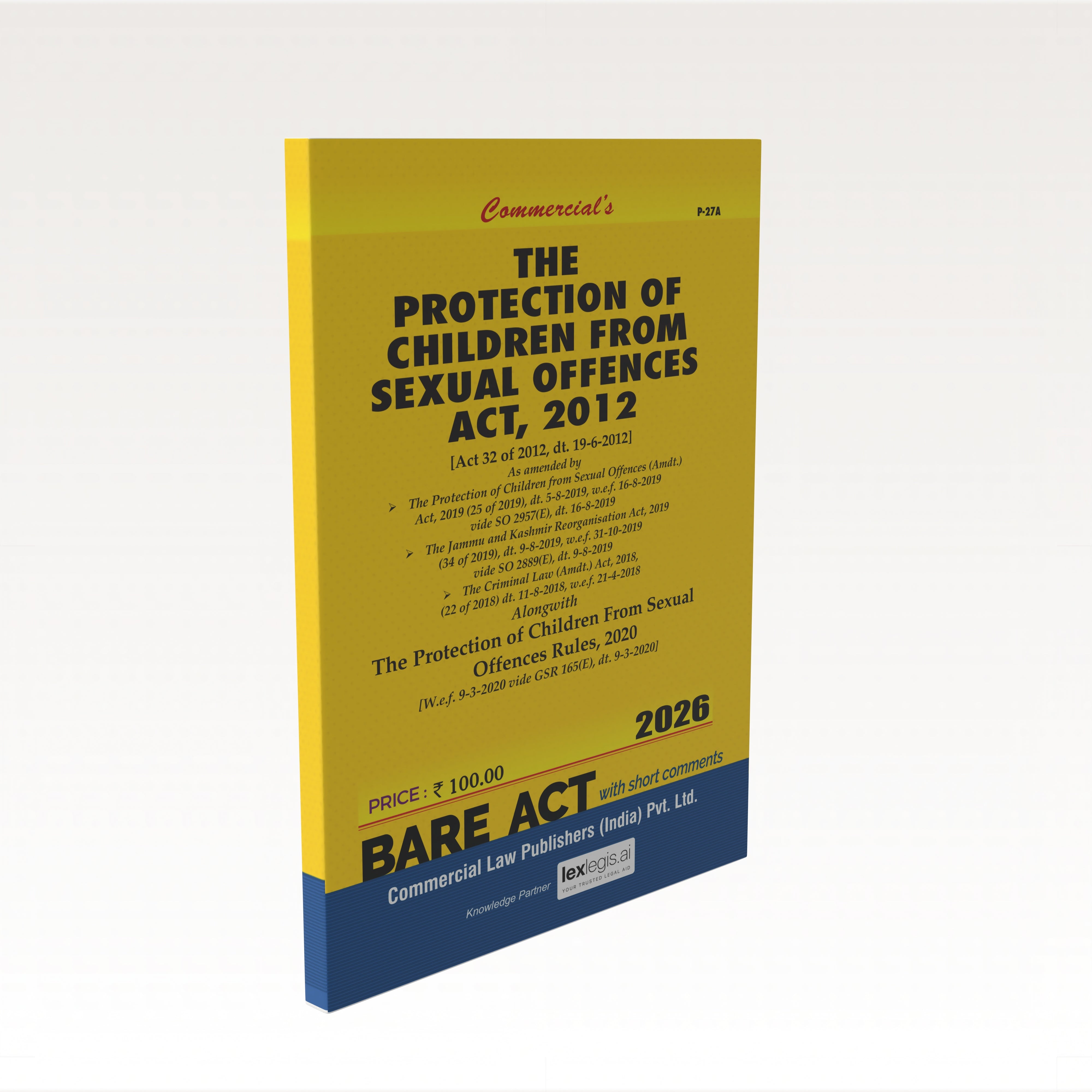 Protection of Children from Sexual Offences Act, 2012