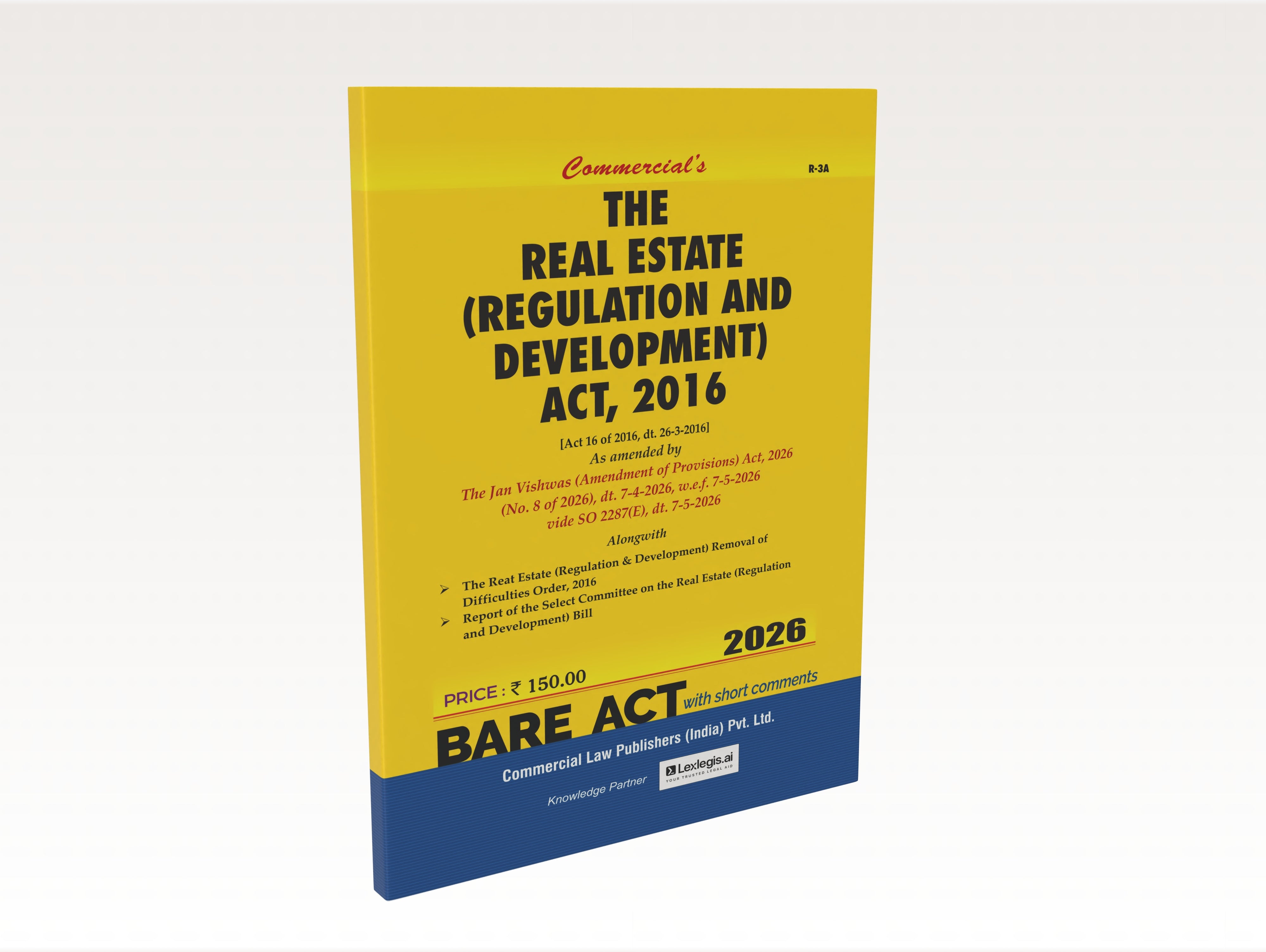 The Real Estate (Regulation and Development) Act, 2016 (E-Book)