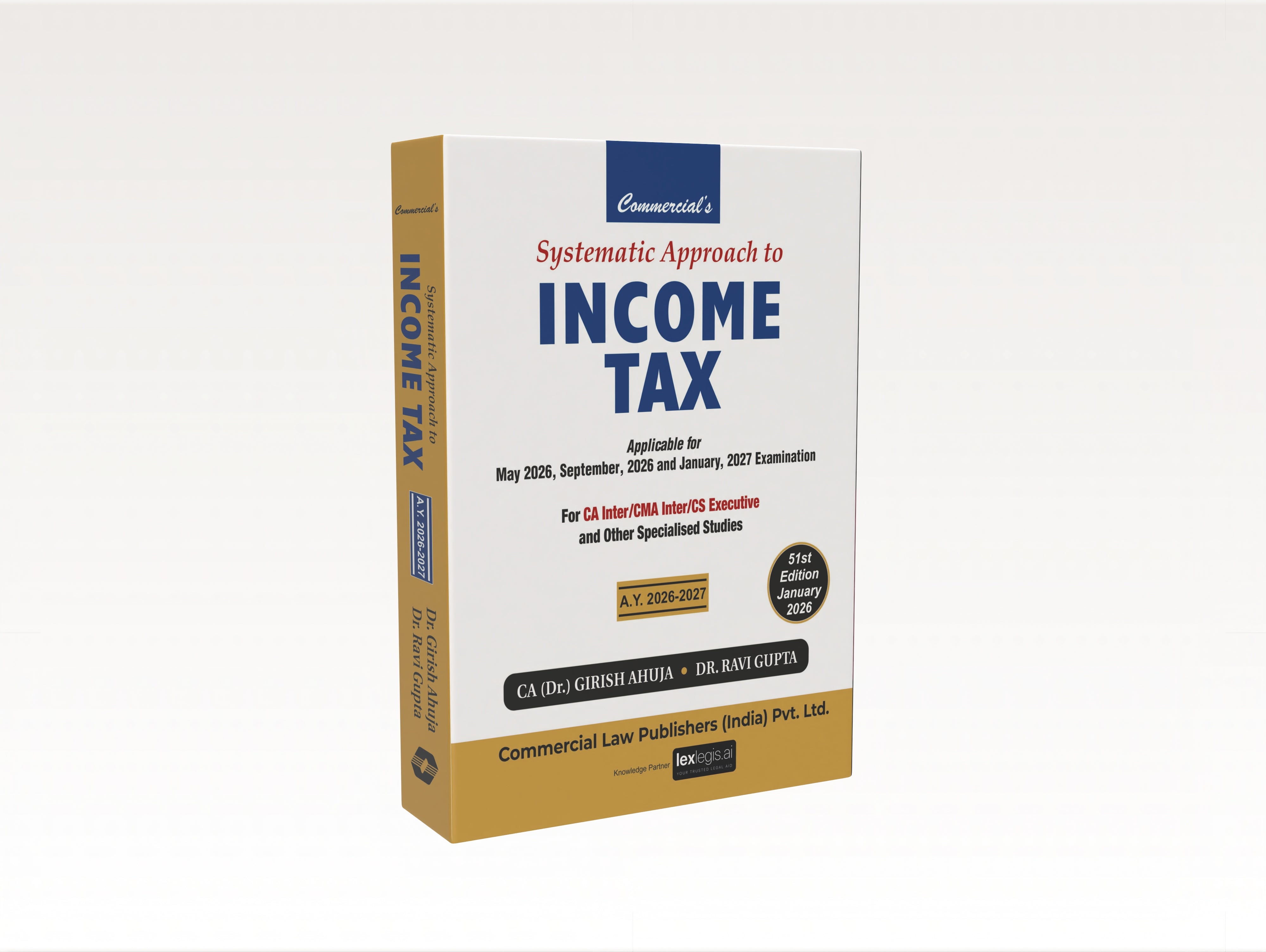 Systematic Approach to Income Tax (CA inter) (E-Book)