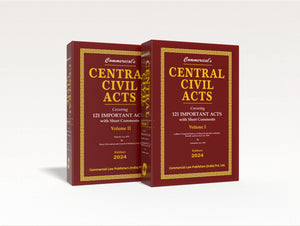 Central Civil Acts covering 121 Important Acts