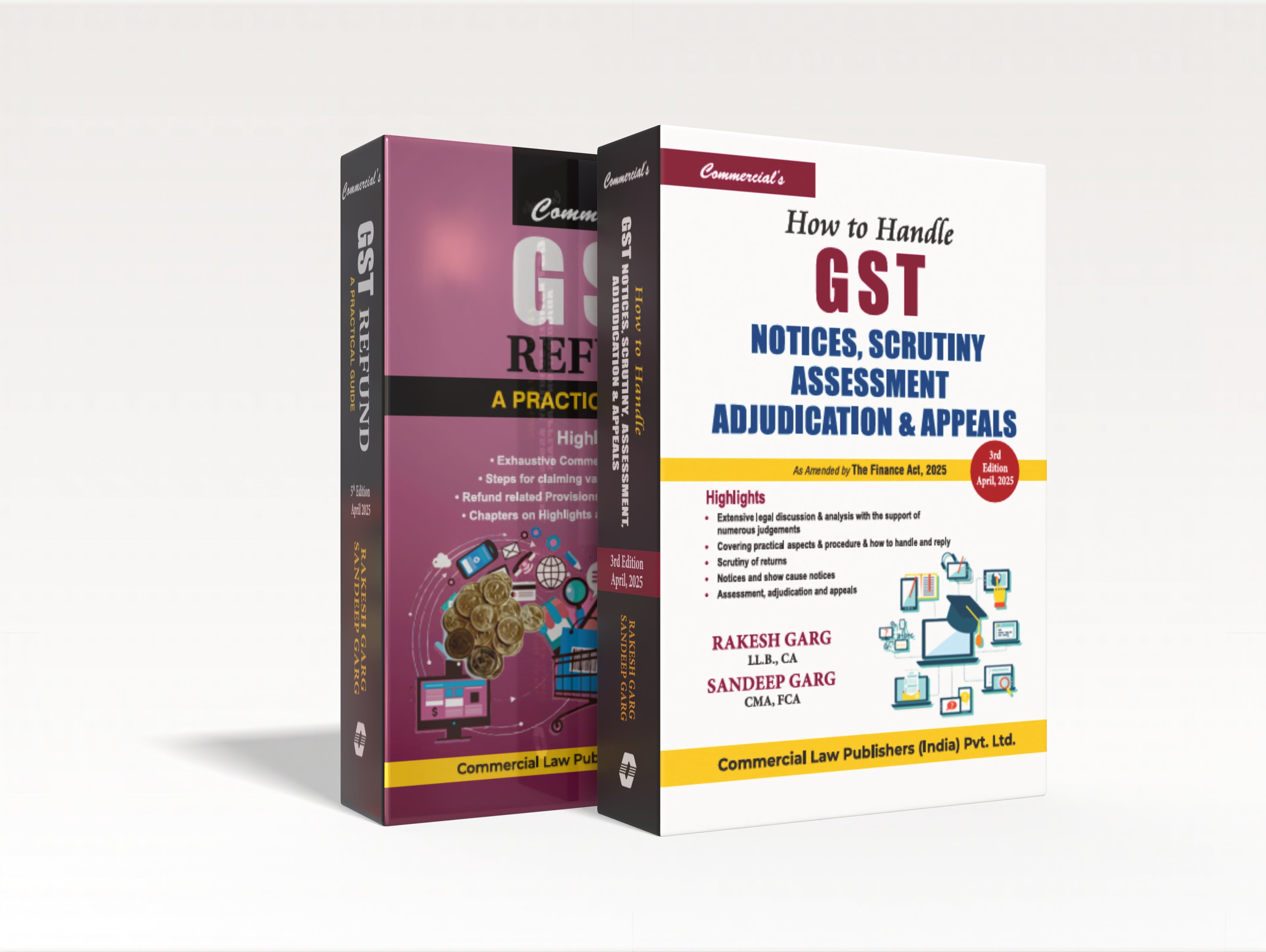 Combo: GST Refund & How to Handle GST Notices Scrutiny, Assessment Adjudication & Appeals
