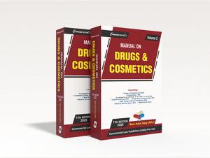 Manual on Drugs and Cosmetics