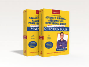 Advanced Auditing, Assurance & Professional Ethics – Main & Question Book (CA Final, 2025 Edition)