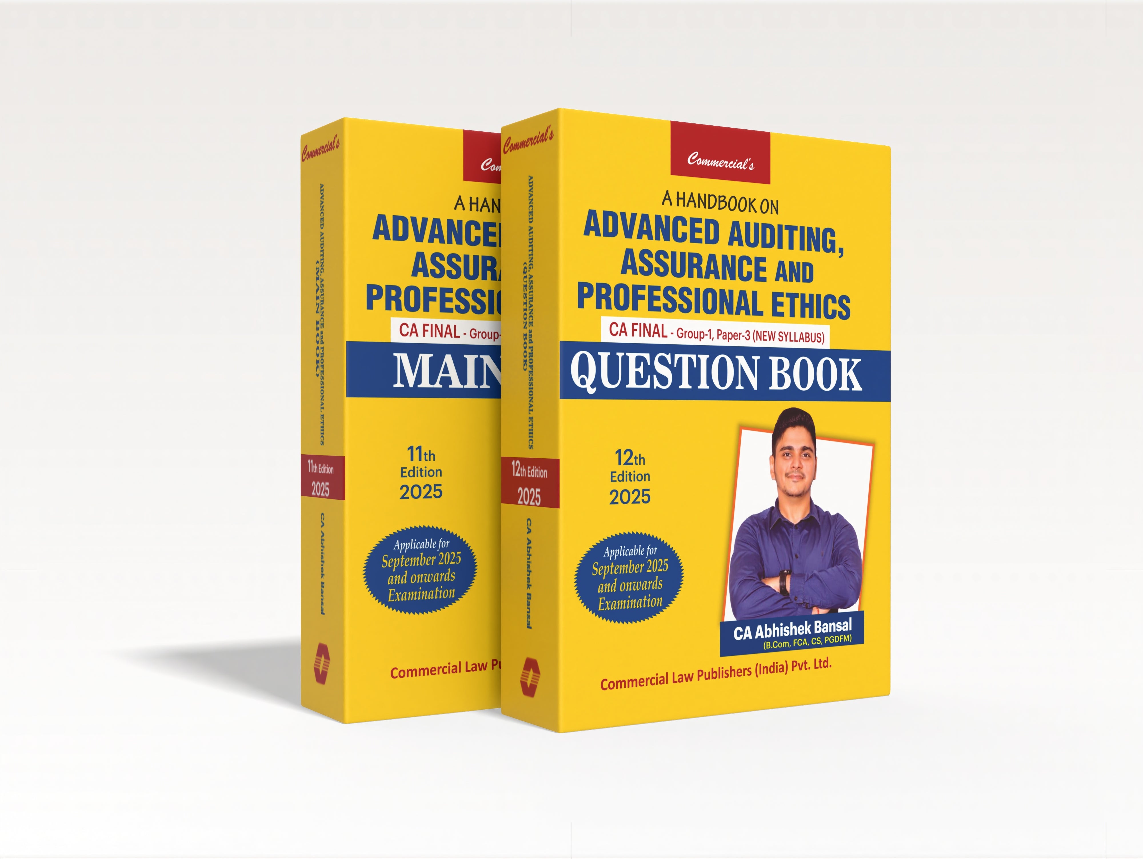 Advanced Auditing, Assurance & Professional Ethics – Main & Question Book (CA Final, 2025 Edition)