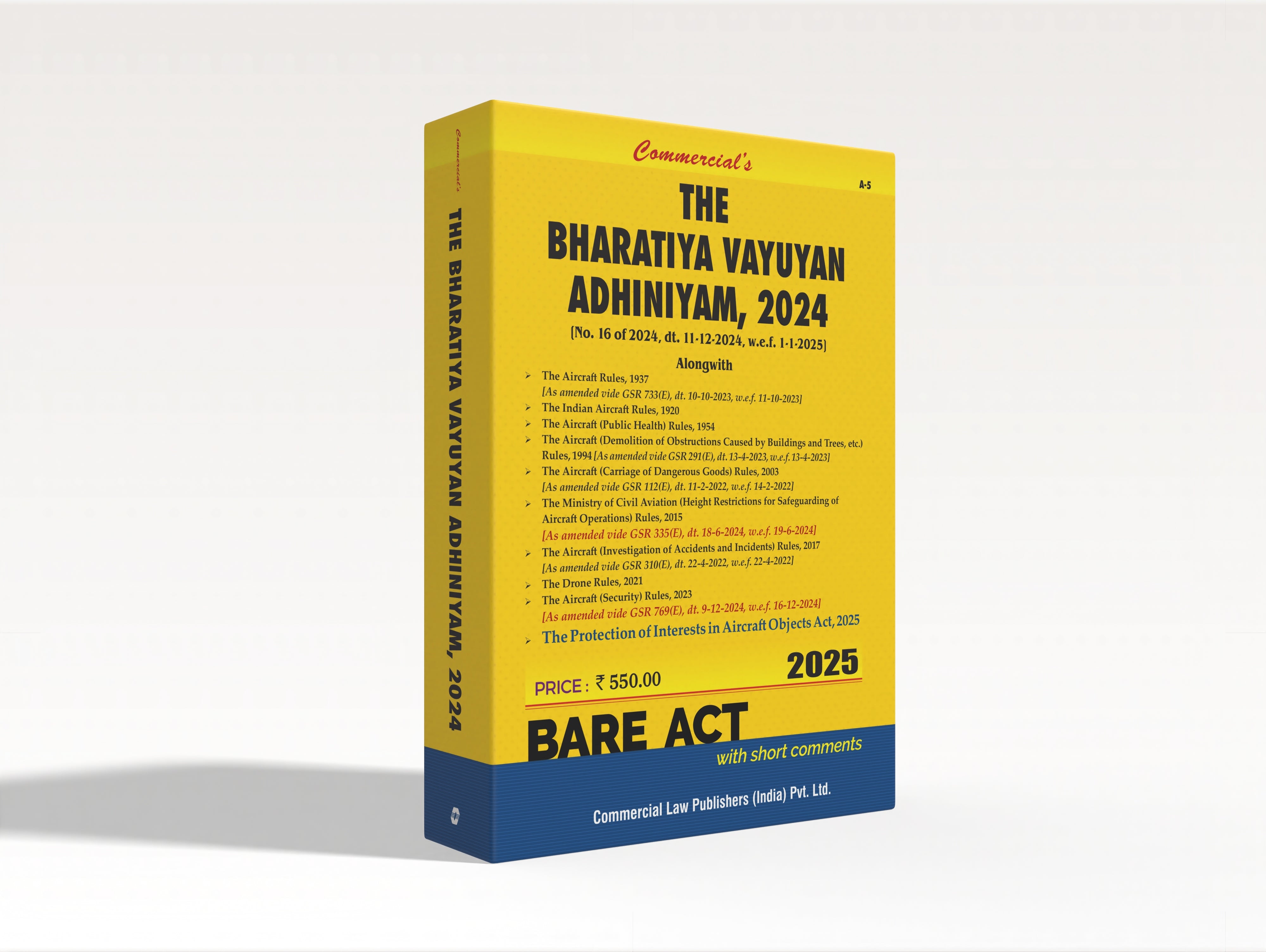 Bharatiya Vayuyan Adhiniyam, 2024