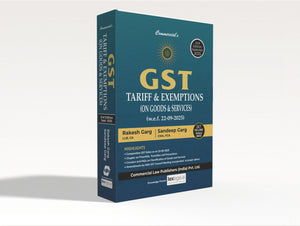GST Tariff and Exemptions (on Goods & Services)