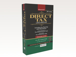 Direct Tax Law & Practice As Amended by Finance Act, 2026 (Professional Edition)