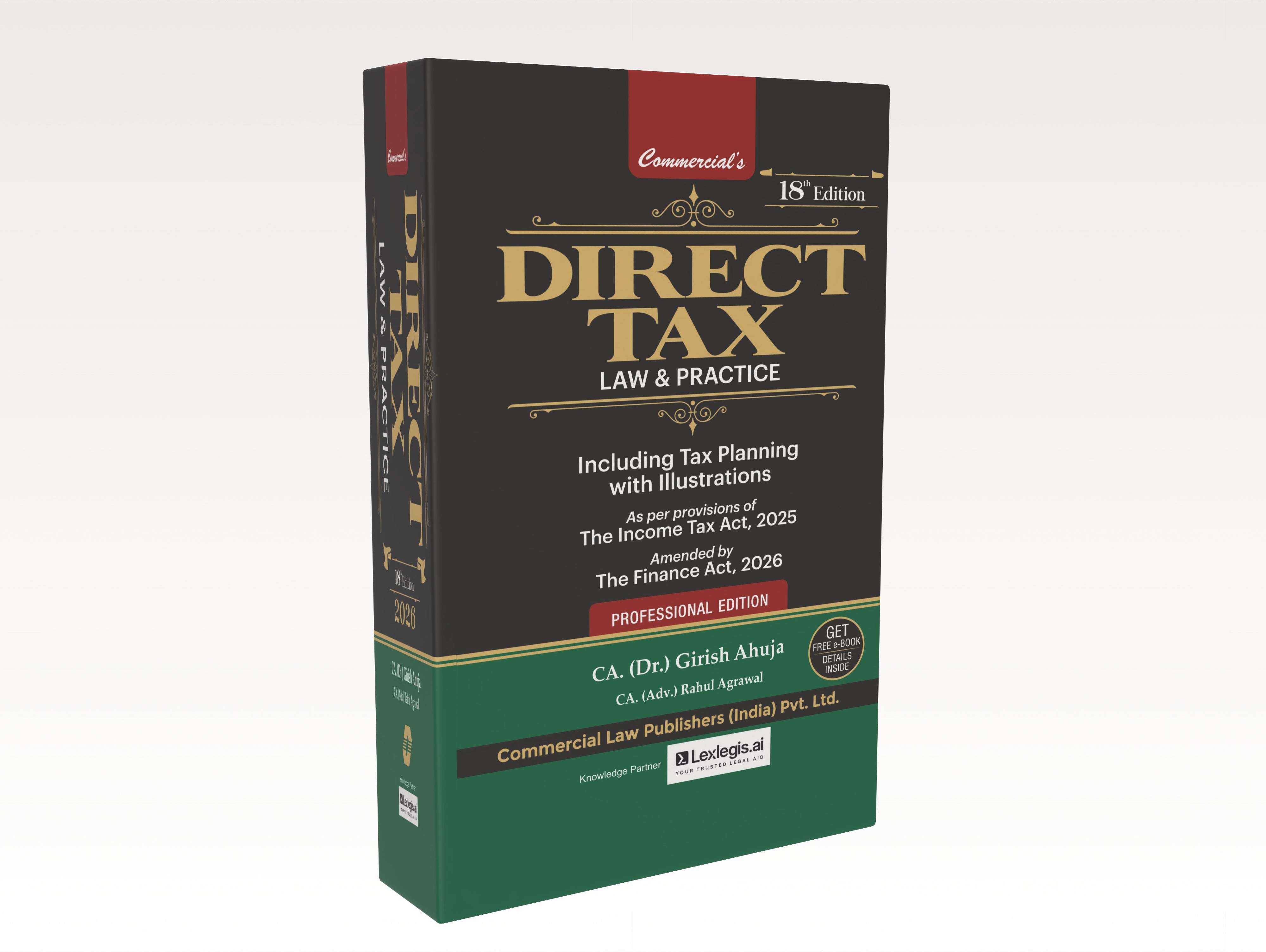 Direct Tax Law & Practice As Amended by Finance Act, 2026 (Professional Edition)