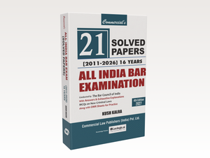 21 Solved Papers [2011–2026]  16 Years – All India Bar Examination (E-Book)