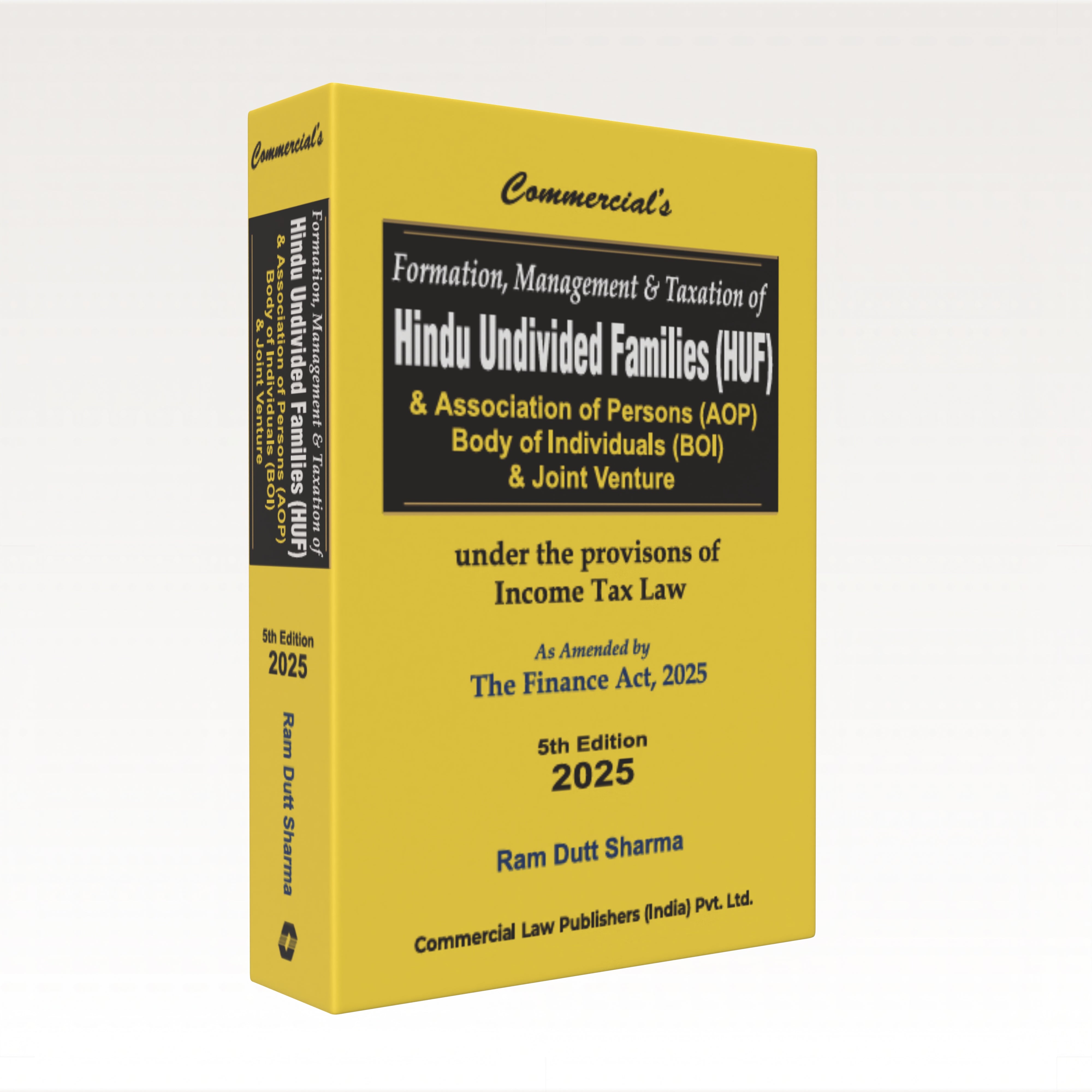 Formation Management & Taxation of Hindu undivided Families (HUD)