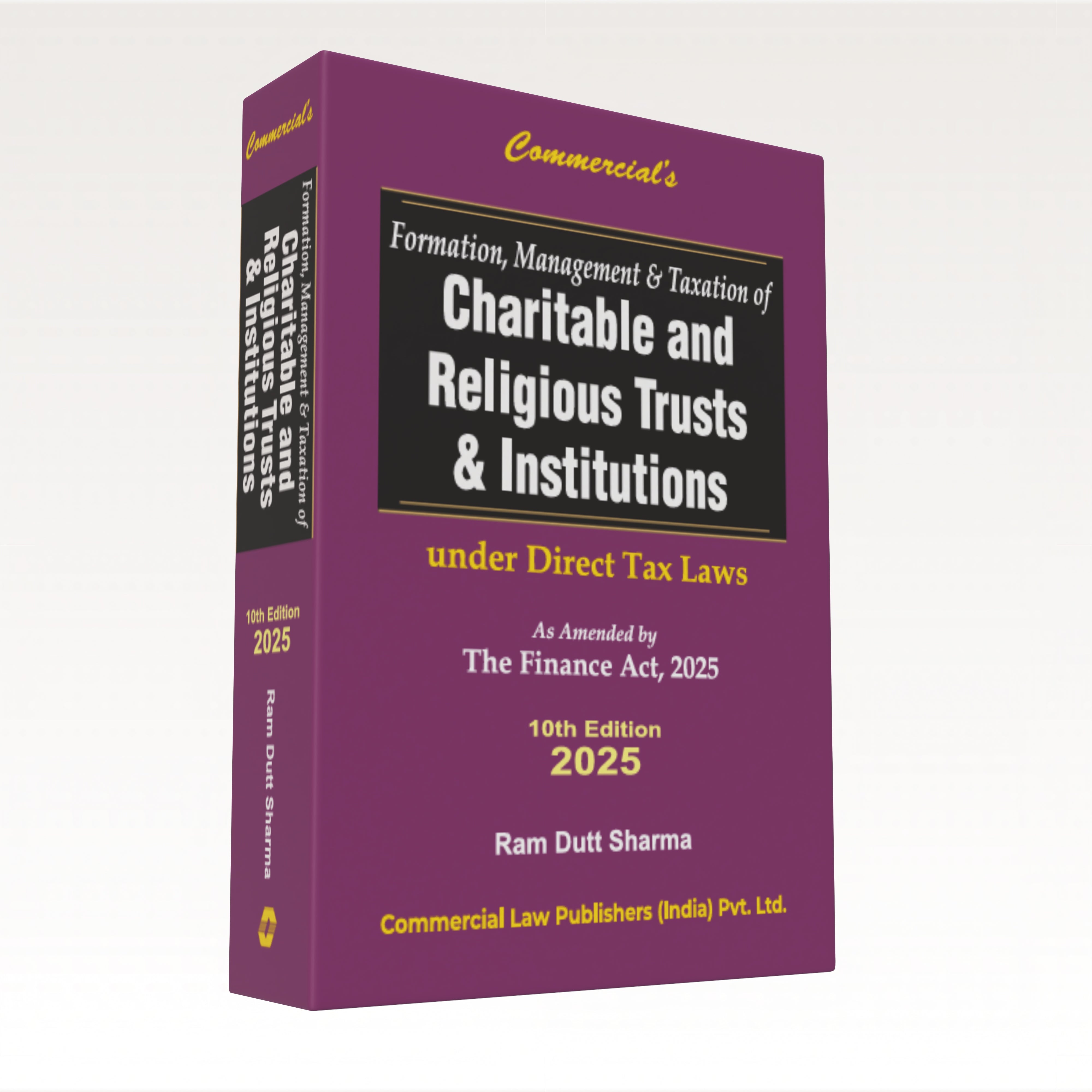 Formation, Management, and Taxation of Charitable and Religious Trust & Institutions