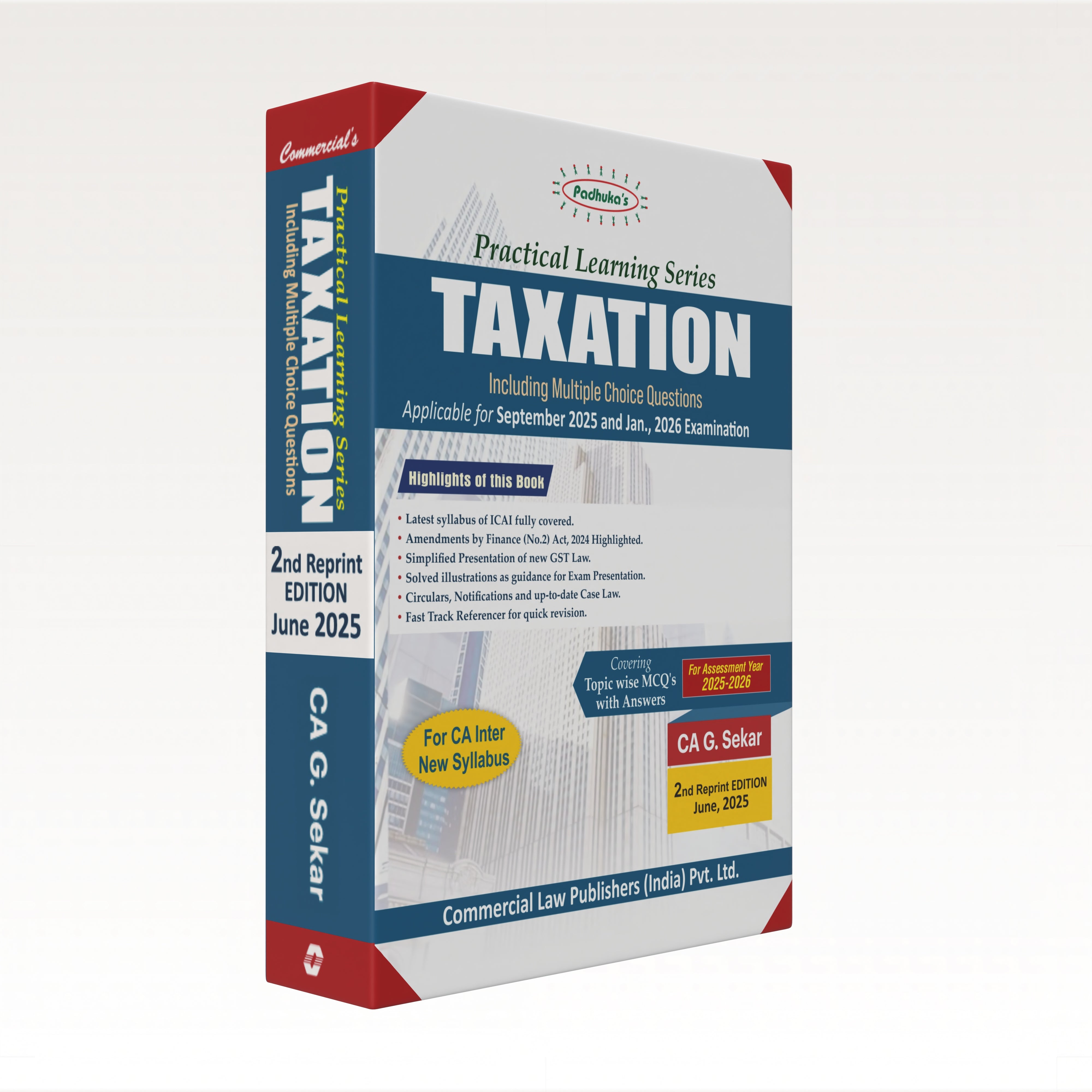 Practical Learning Series — Taxation including MCQ's (CA Inter)