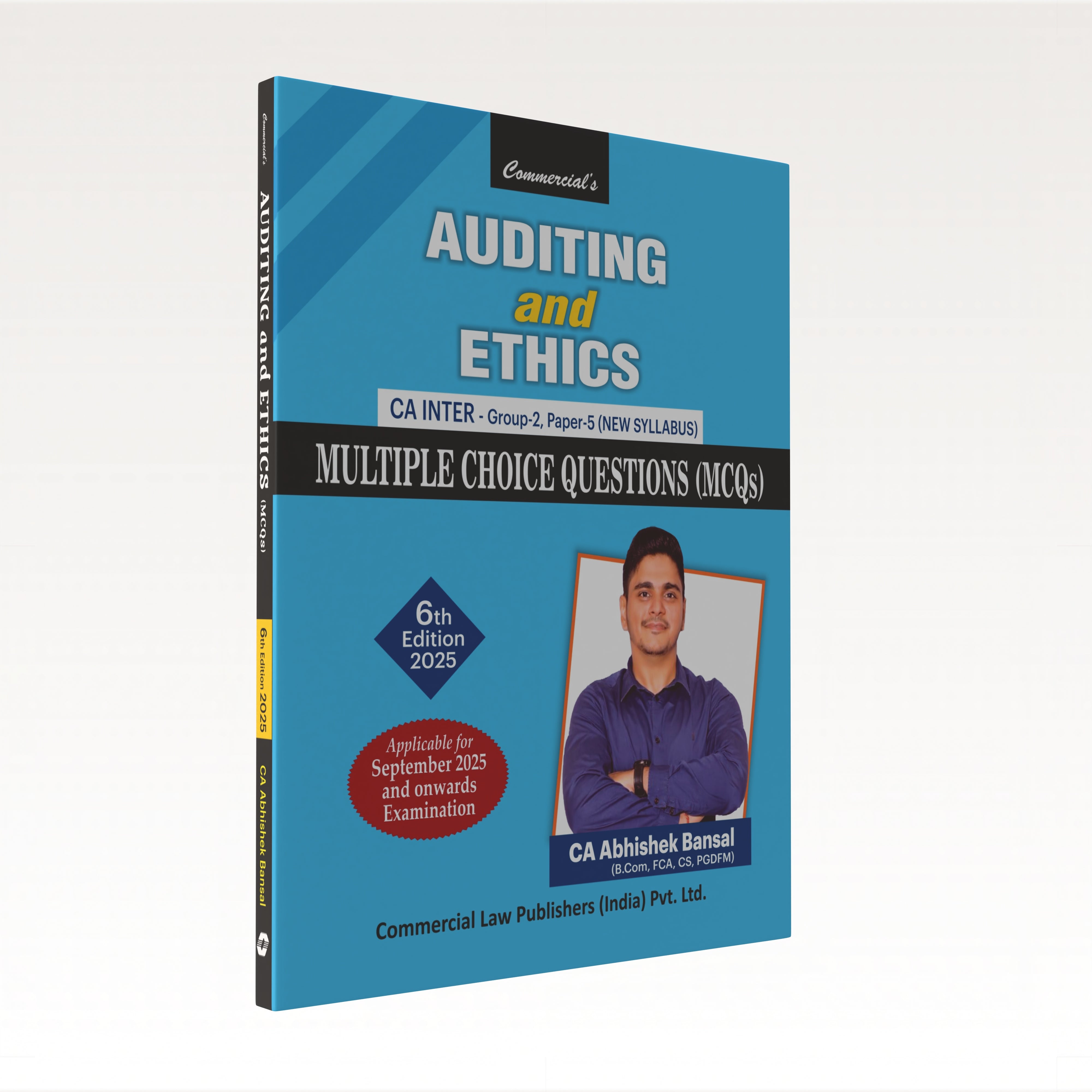 Auditing and Ethics — MCQs Book (CA Inter)