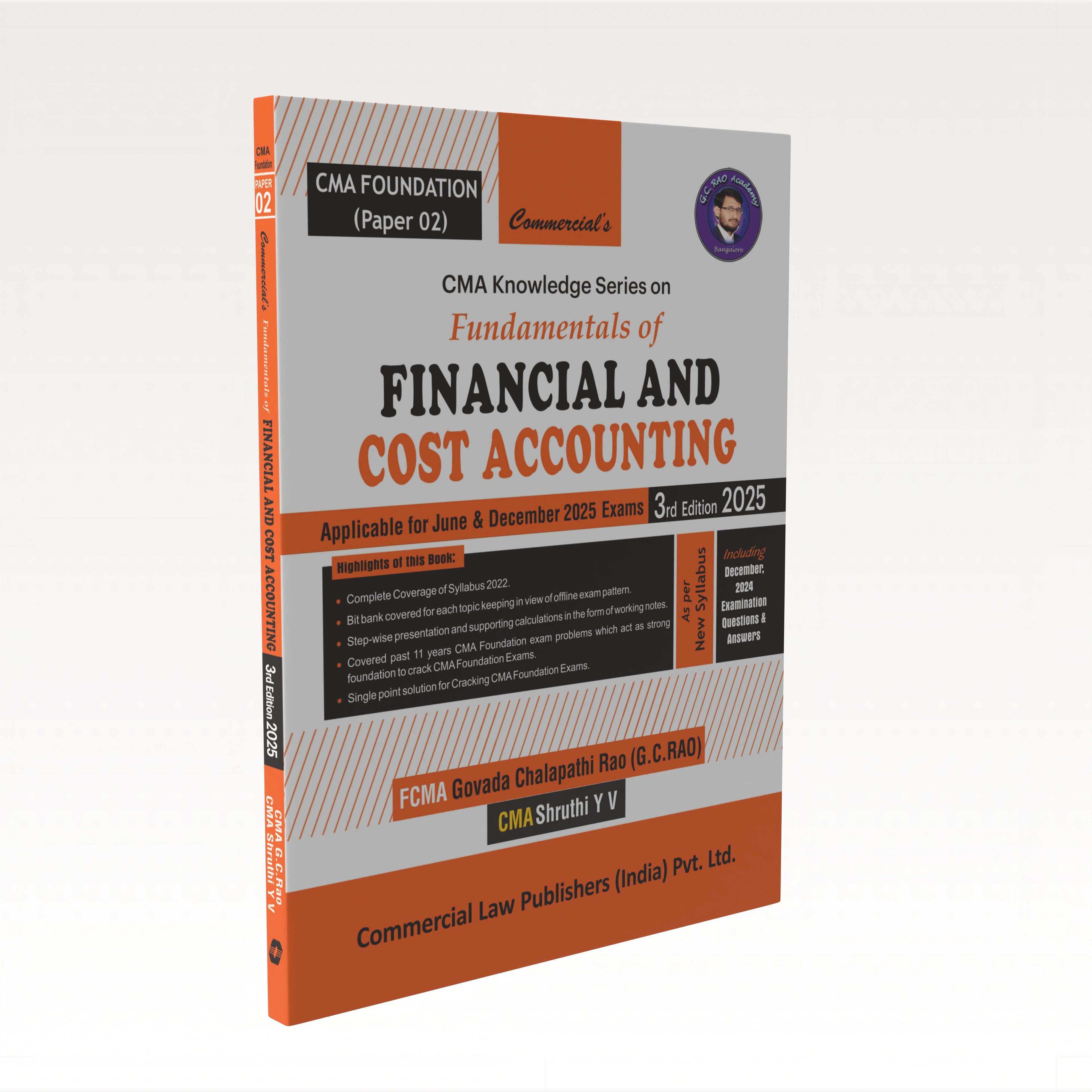 CMA Knowledge Series — Fundamentals of Financial and Cost Accounting (CMA Foundation)
